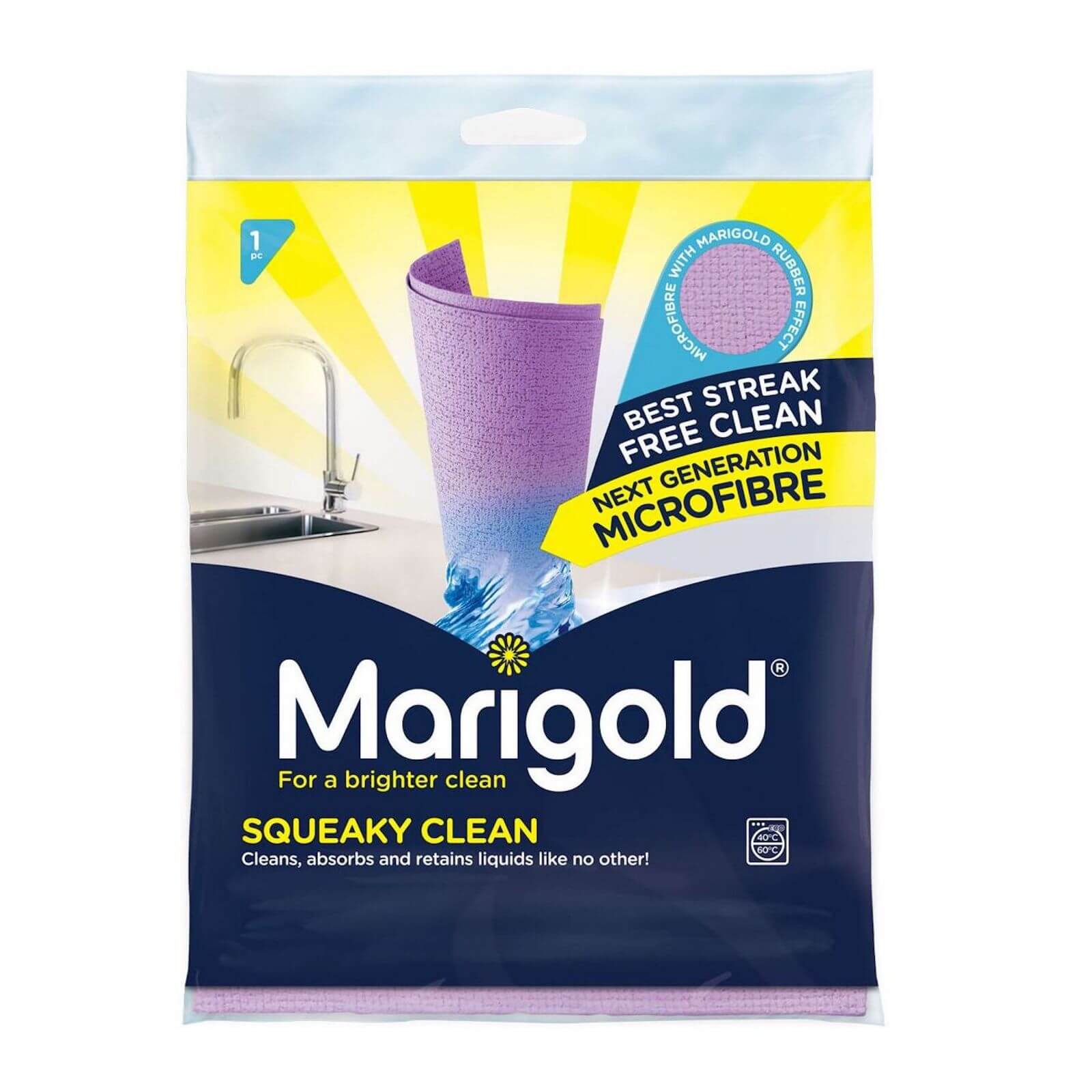 Photo of Marigold Squeaky Clean Pu Mf Cloth