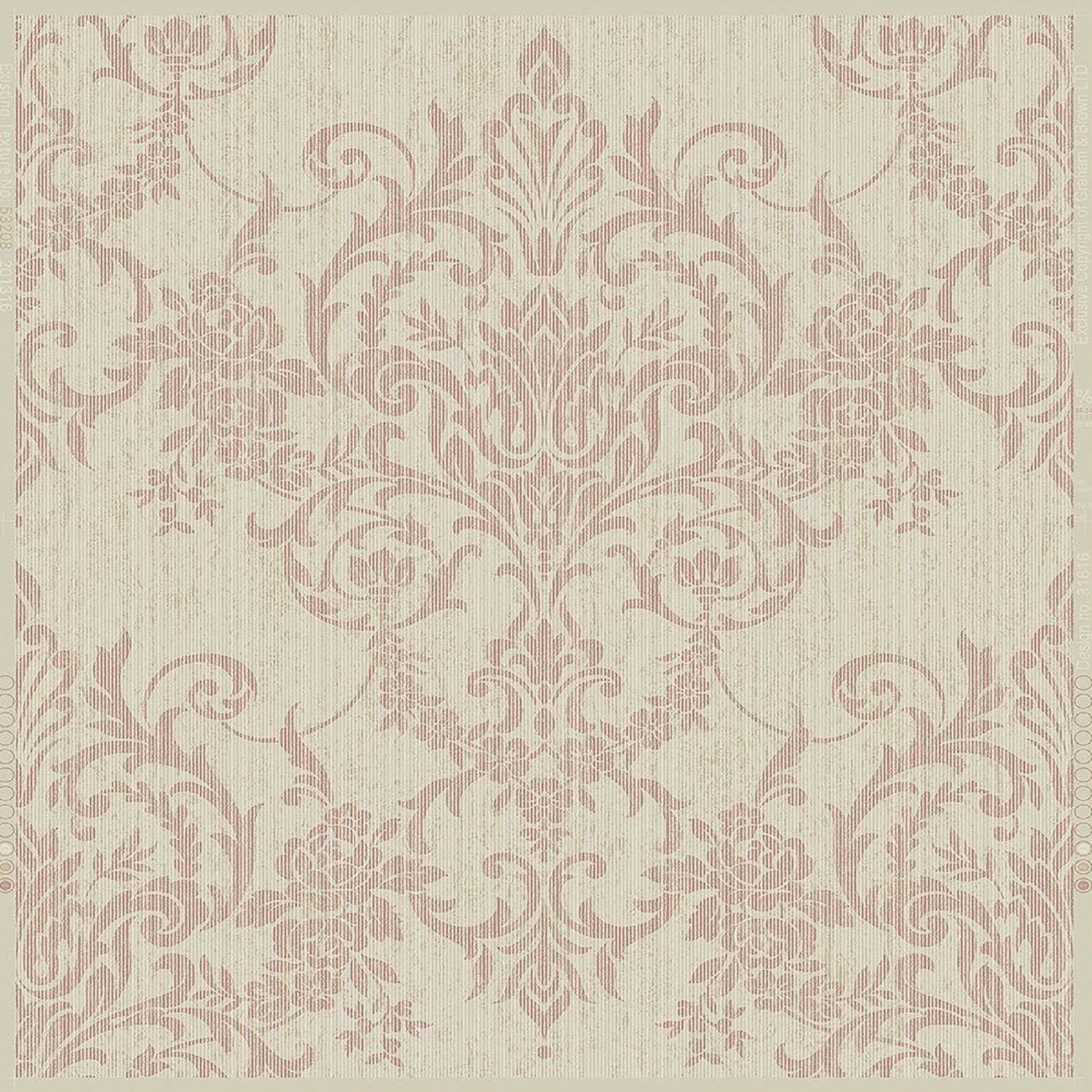 Photo of Superfresco Easy Paste The Wall Victorian Damask Wallpaper - Rose Gold