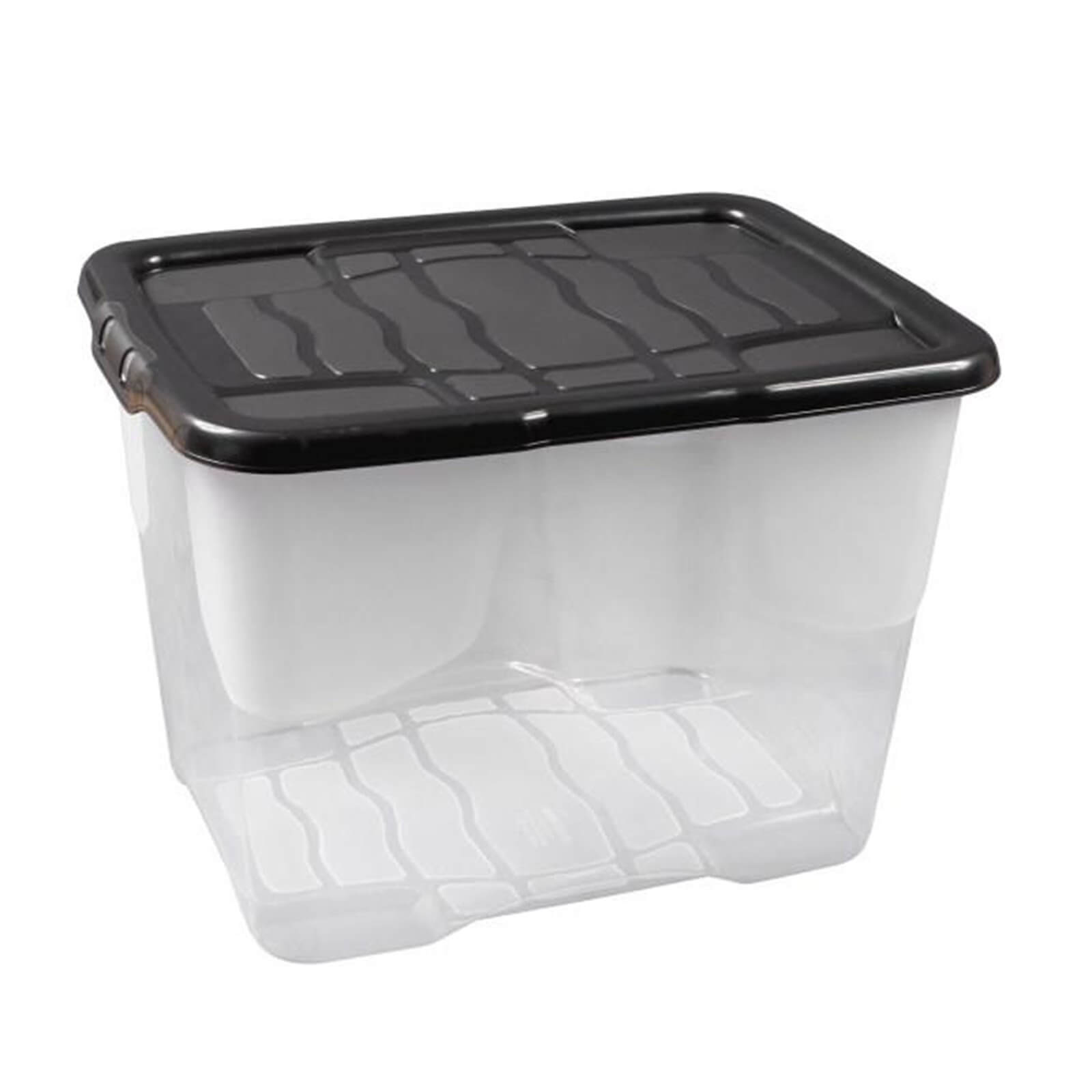Photo of Curve 24l Storage Box With Black Lid