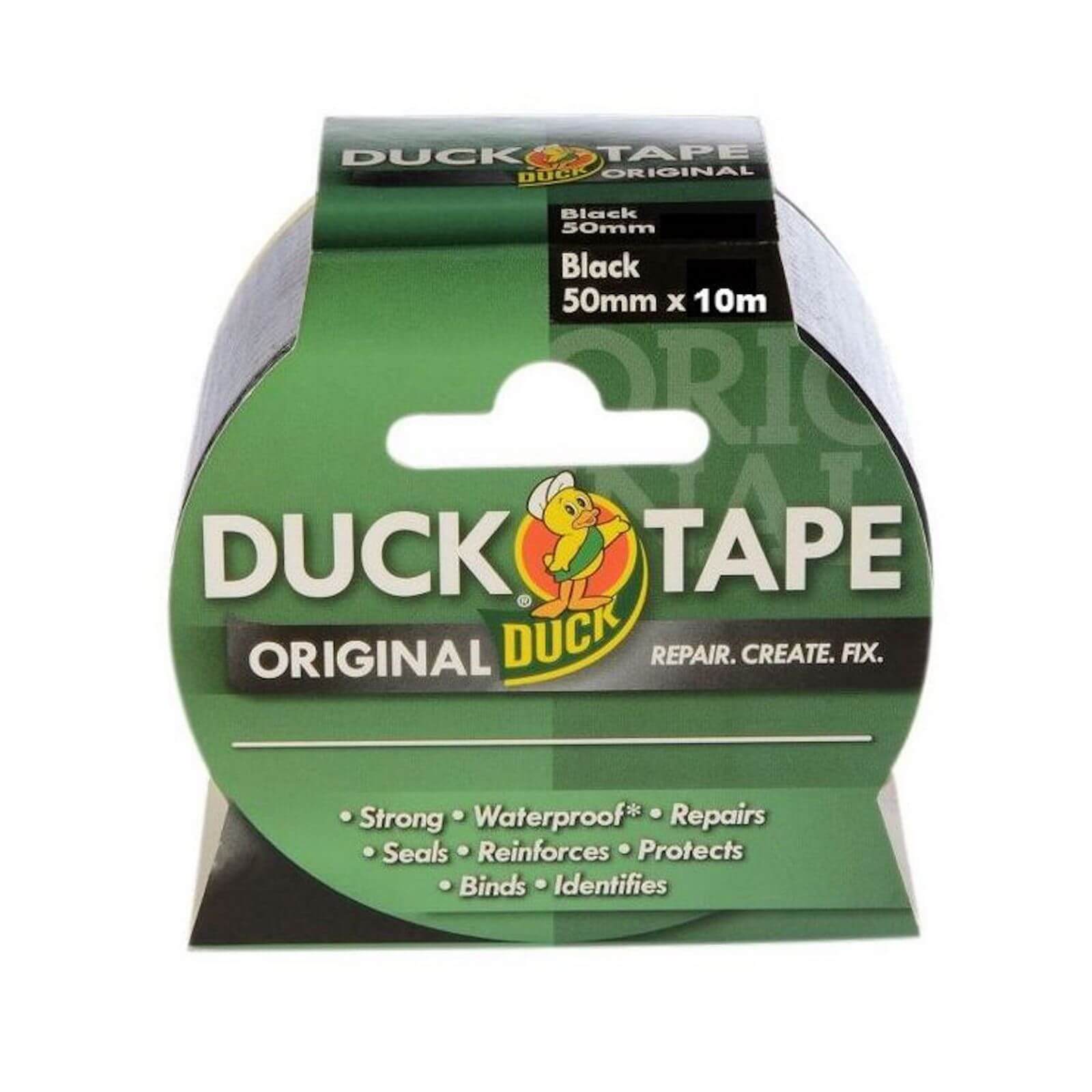 Photo of Duck Original Tape Black - 50m X 10m