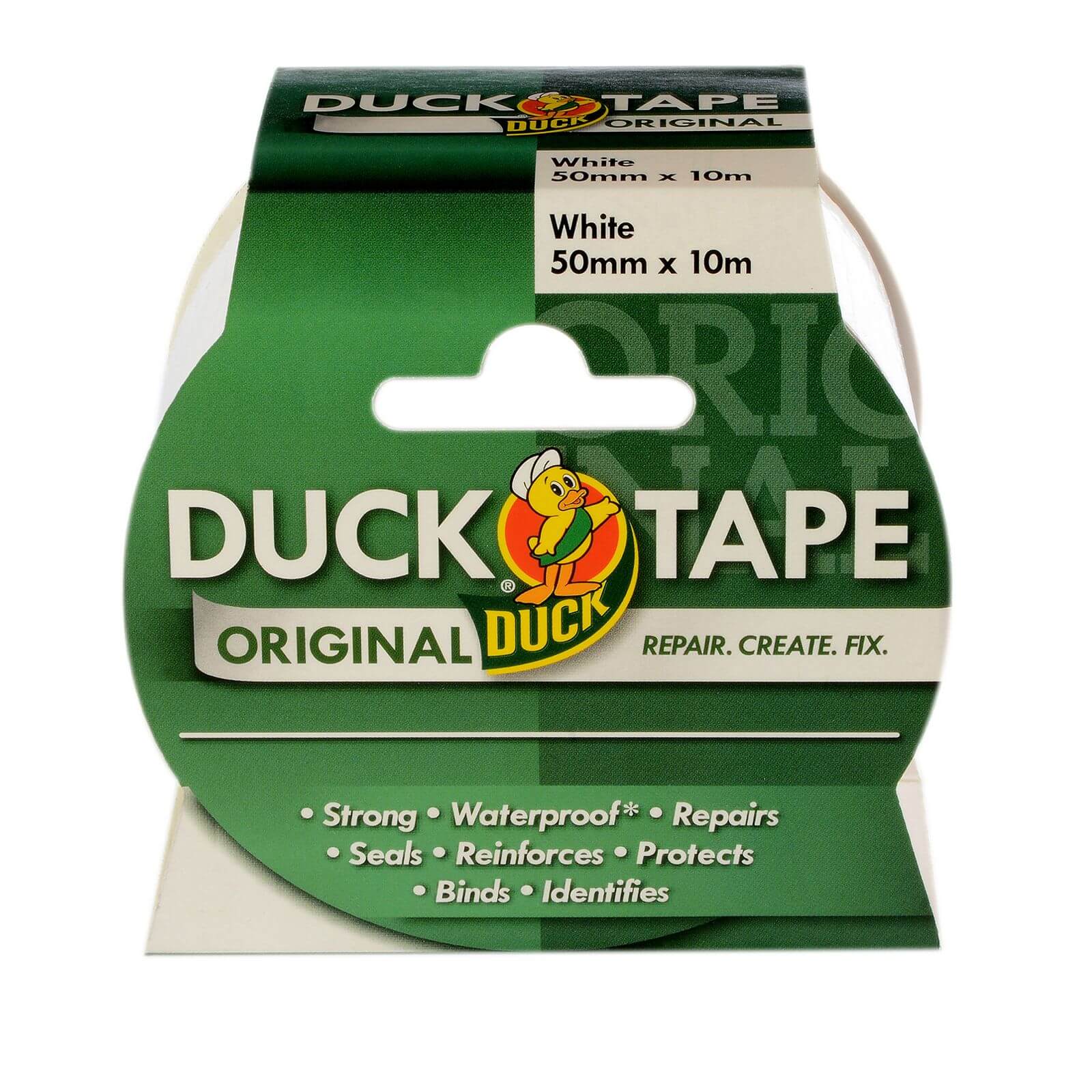 Photo of Duck Original Tape White - 50mm X 10m