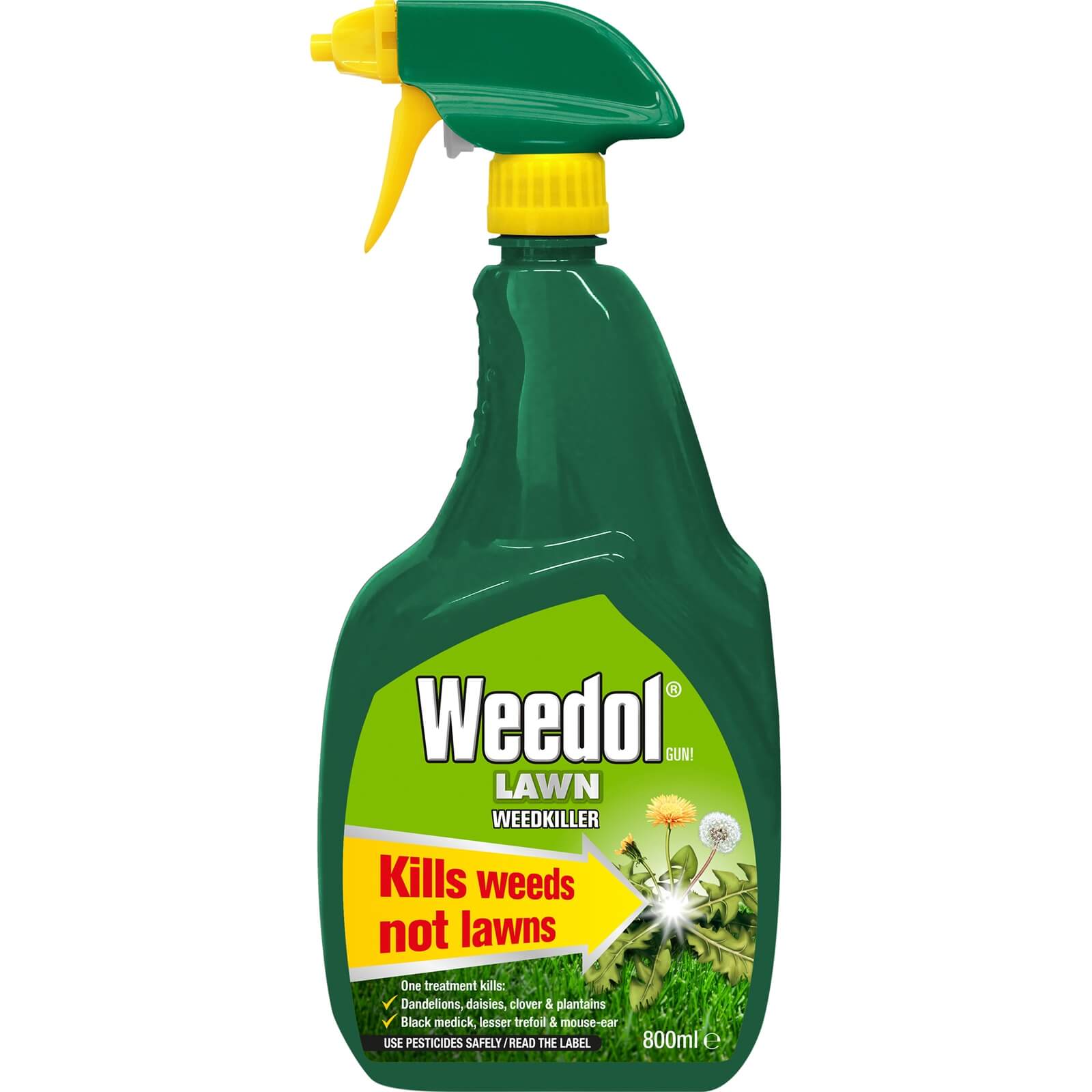 Photo of Weedol Gun! Lawn Ready To Use Weedkiller - 800ml