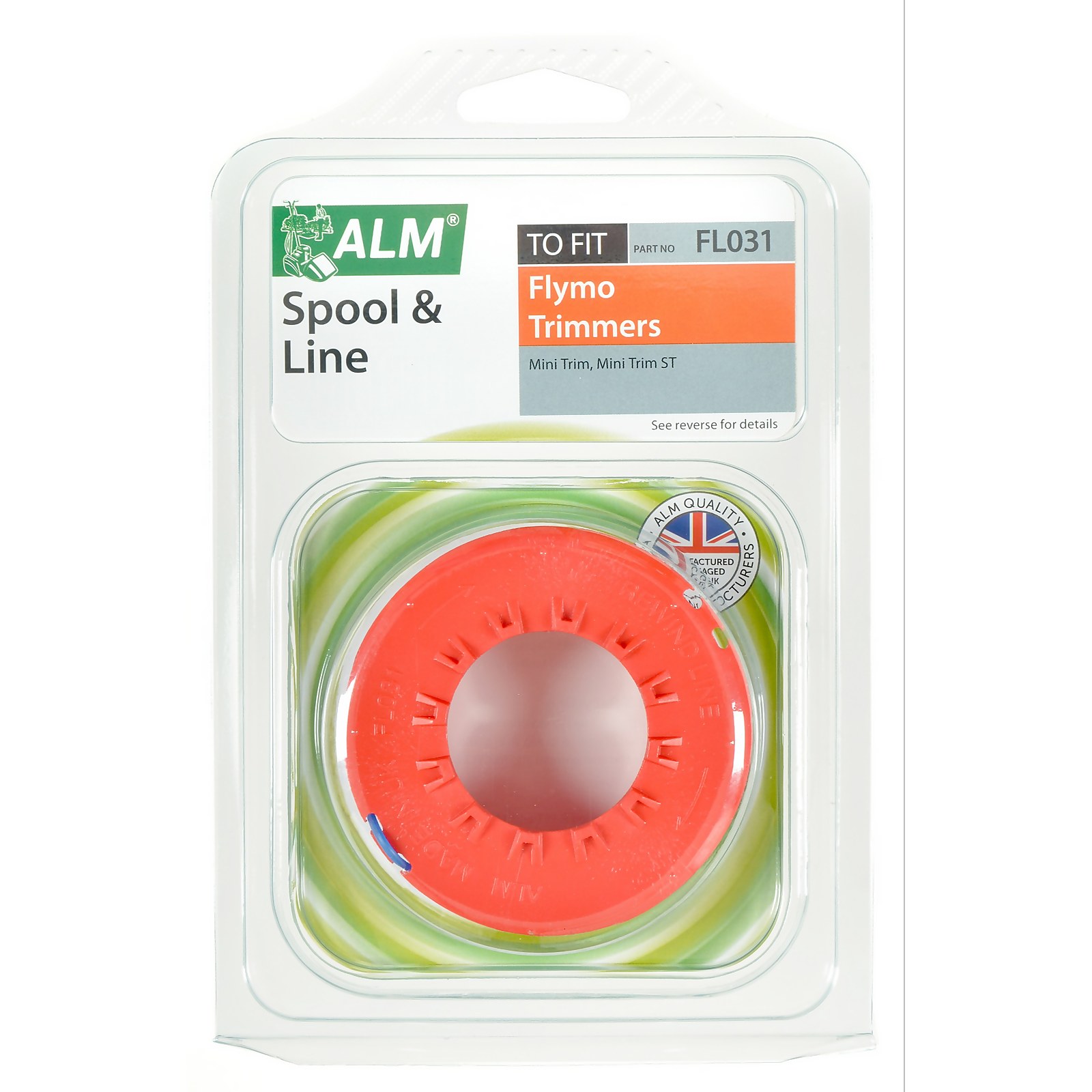 ALM Grass Trimmer Spool & Line for Flymo Mini Trim ST