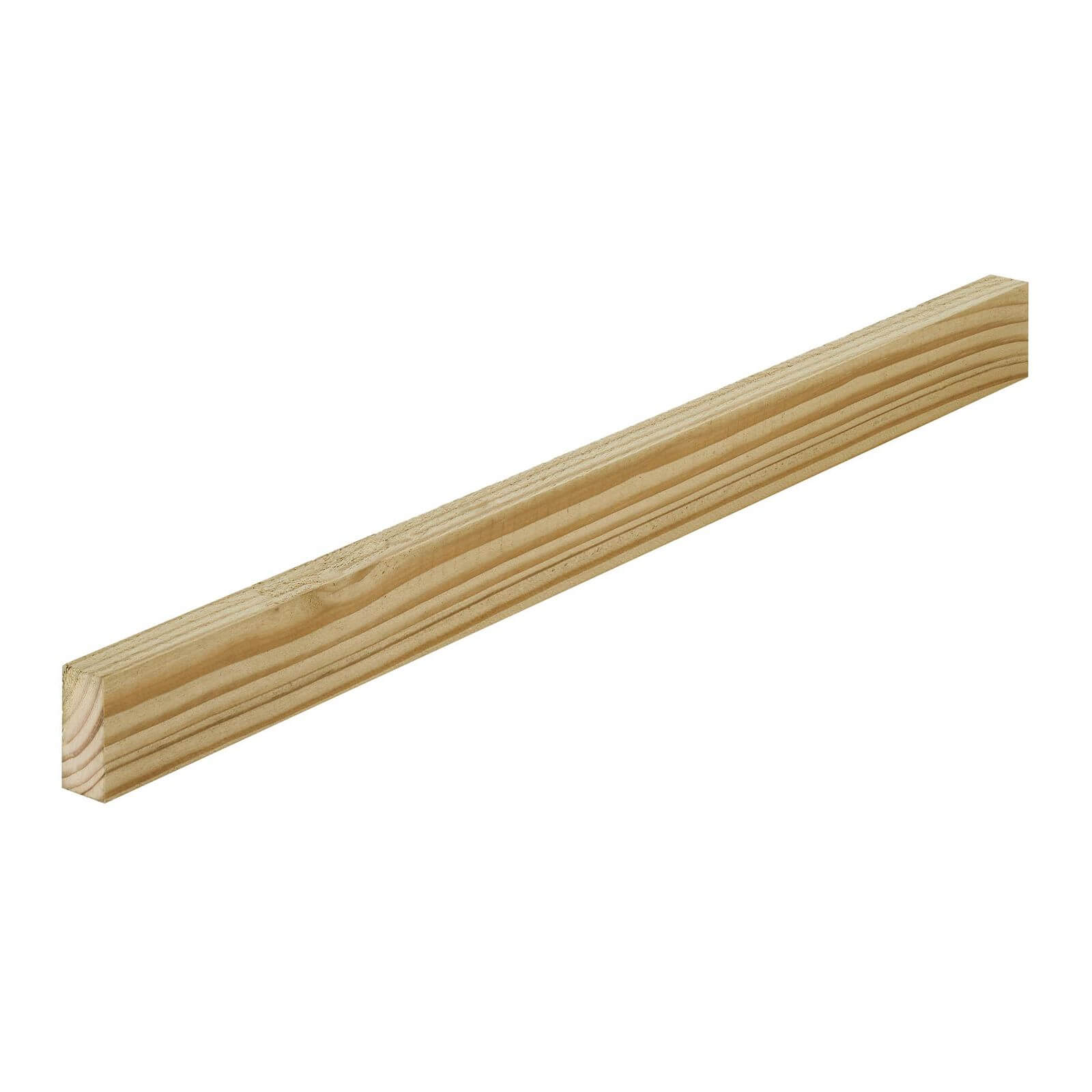Photo of Metsa Sawn Treated Stick Softwood Timber 1.8m -19mm X 38mm X 1800mm-