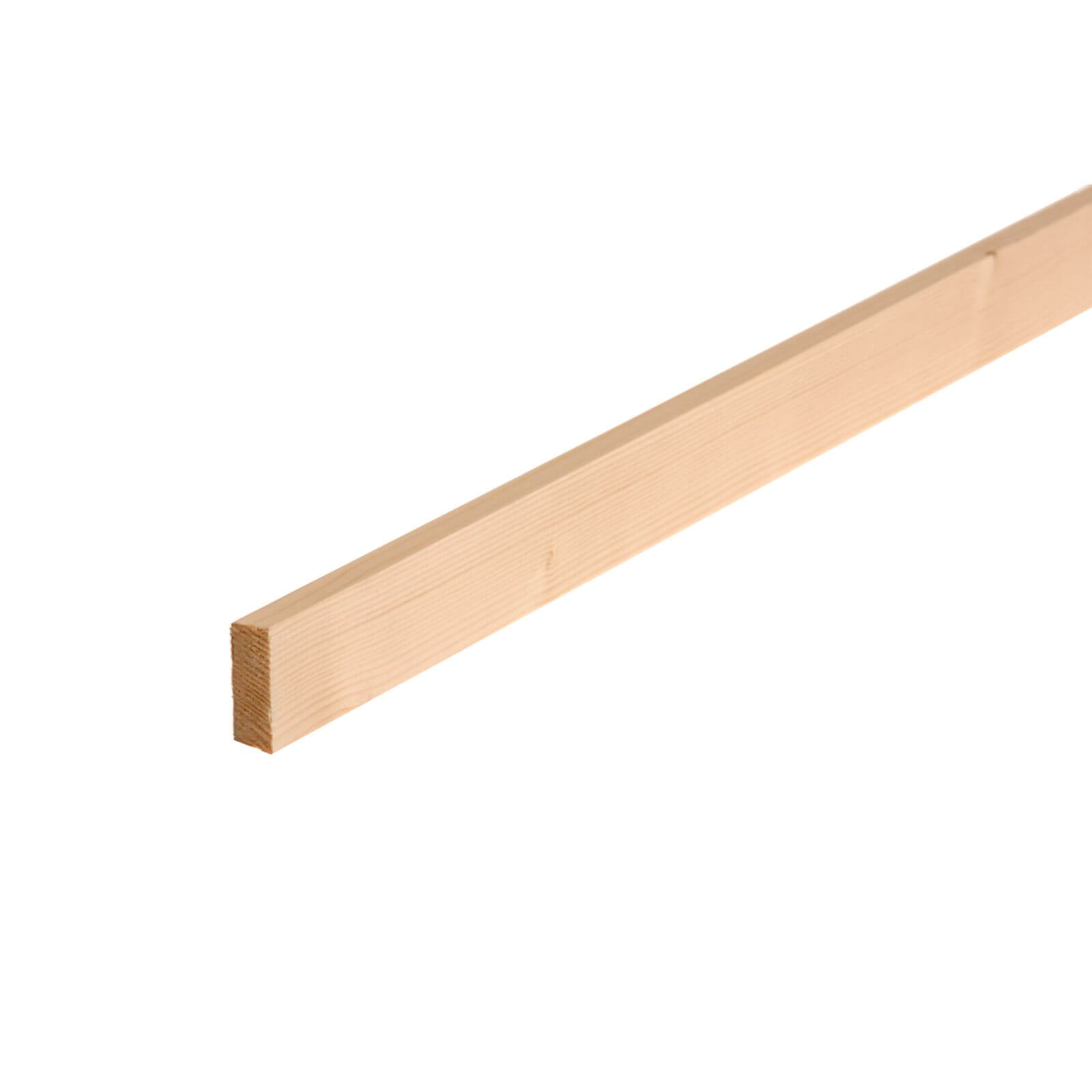 Photo of Metsa Planed Square Edge Stick Softwood Timber 2.1m -16mm X 38mm X 2100mm-