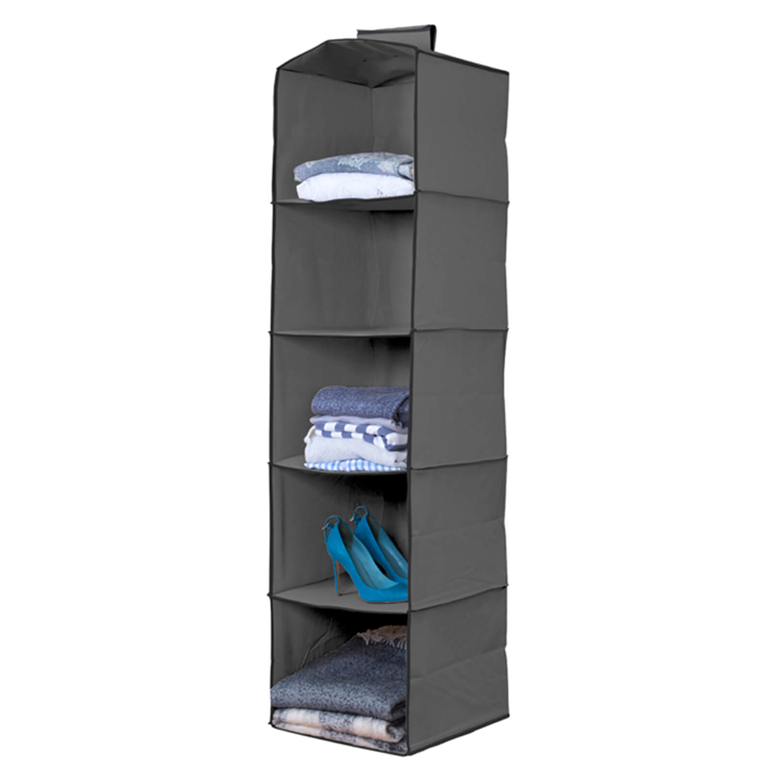 Photo of Premium Hanging Storage Organiser - 5 Shelf