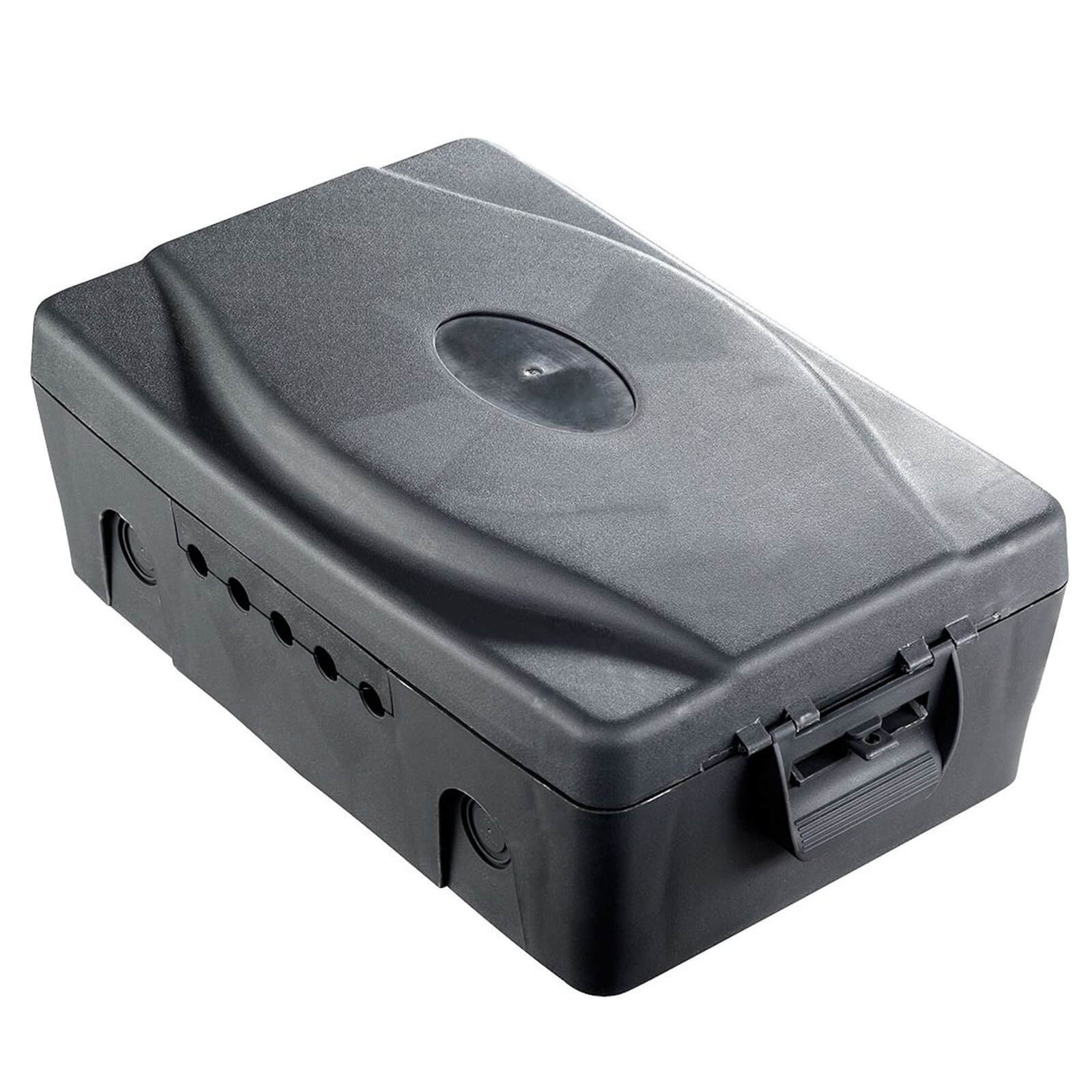 Photo of Masterplug Weatherproof Box With 4 Socket Extension Lead 8m Black