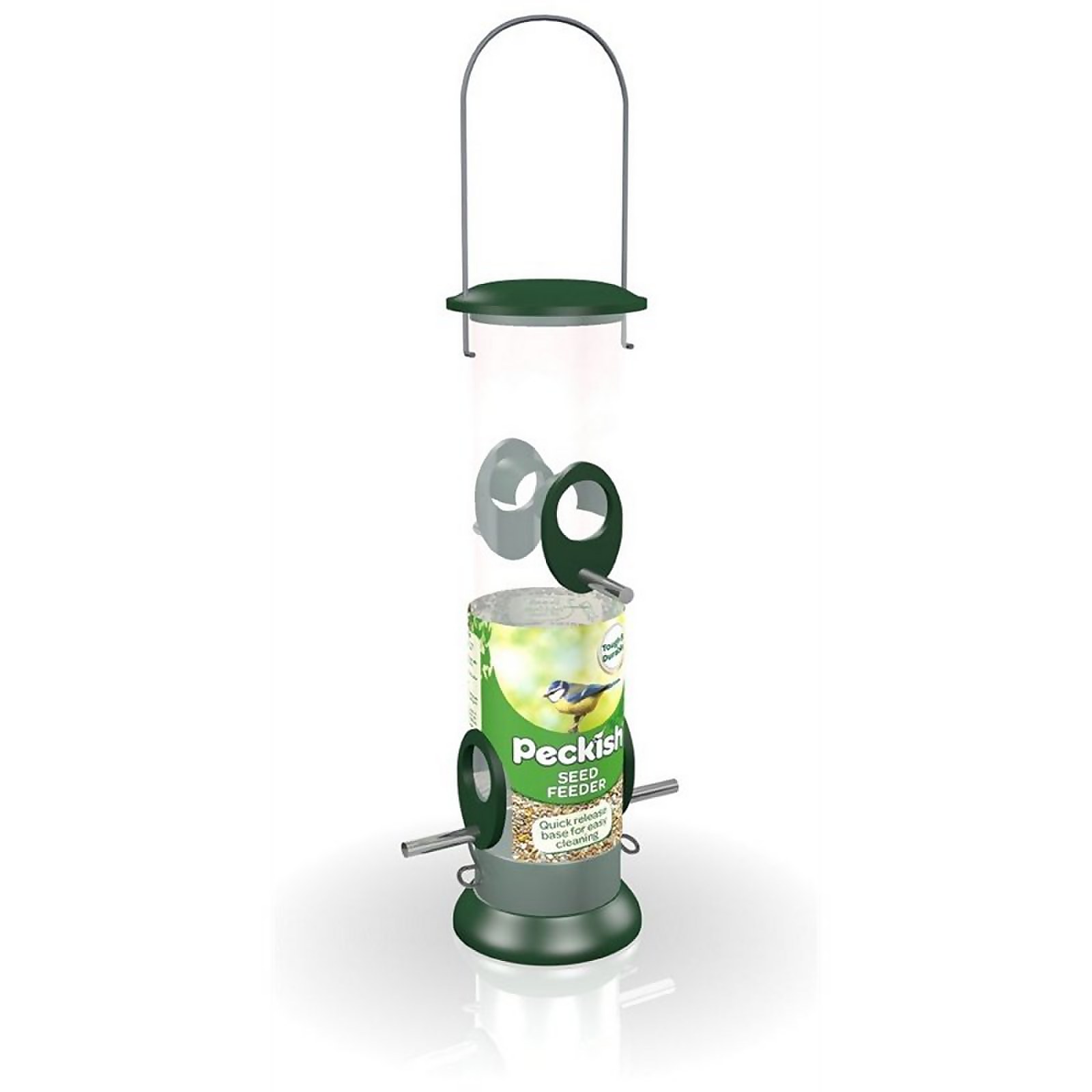 Peckish All Weather Large Seed Feeder for Wild Birds