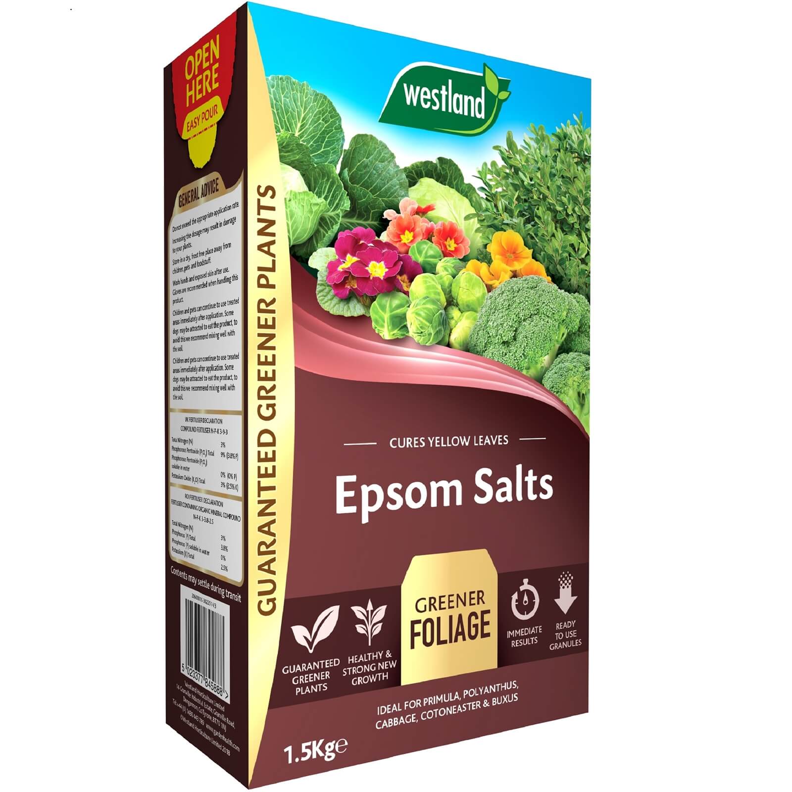 Photo of Westland Epsom Salts - 1.5kg