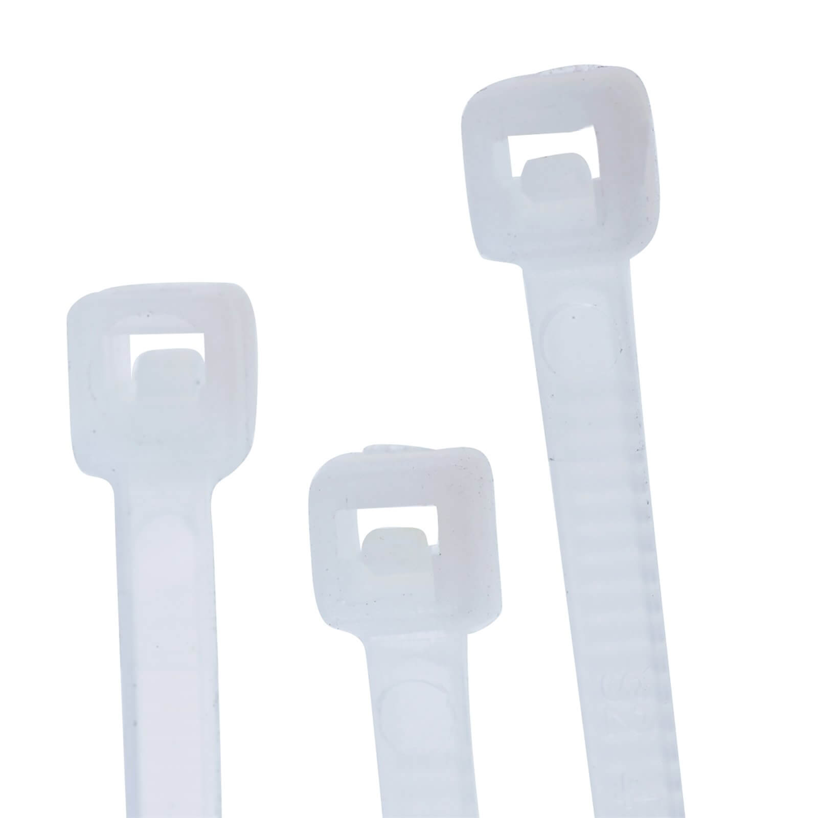 Photo of Masterplug Cable Ties 300 X 4.8mm Neutral 100 Pack