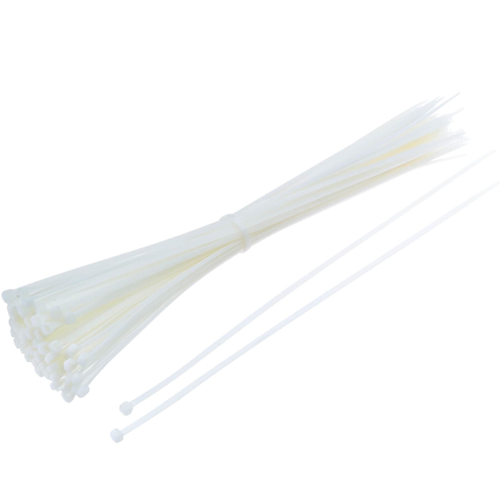 Photo of Masterplug Cable Ties 370 X 4.8mm Neutral 100 Pack
