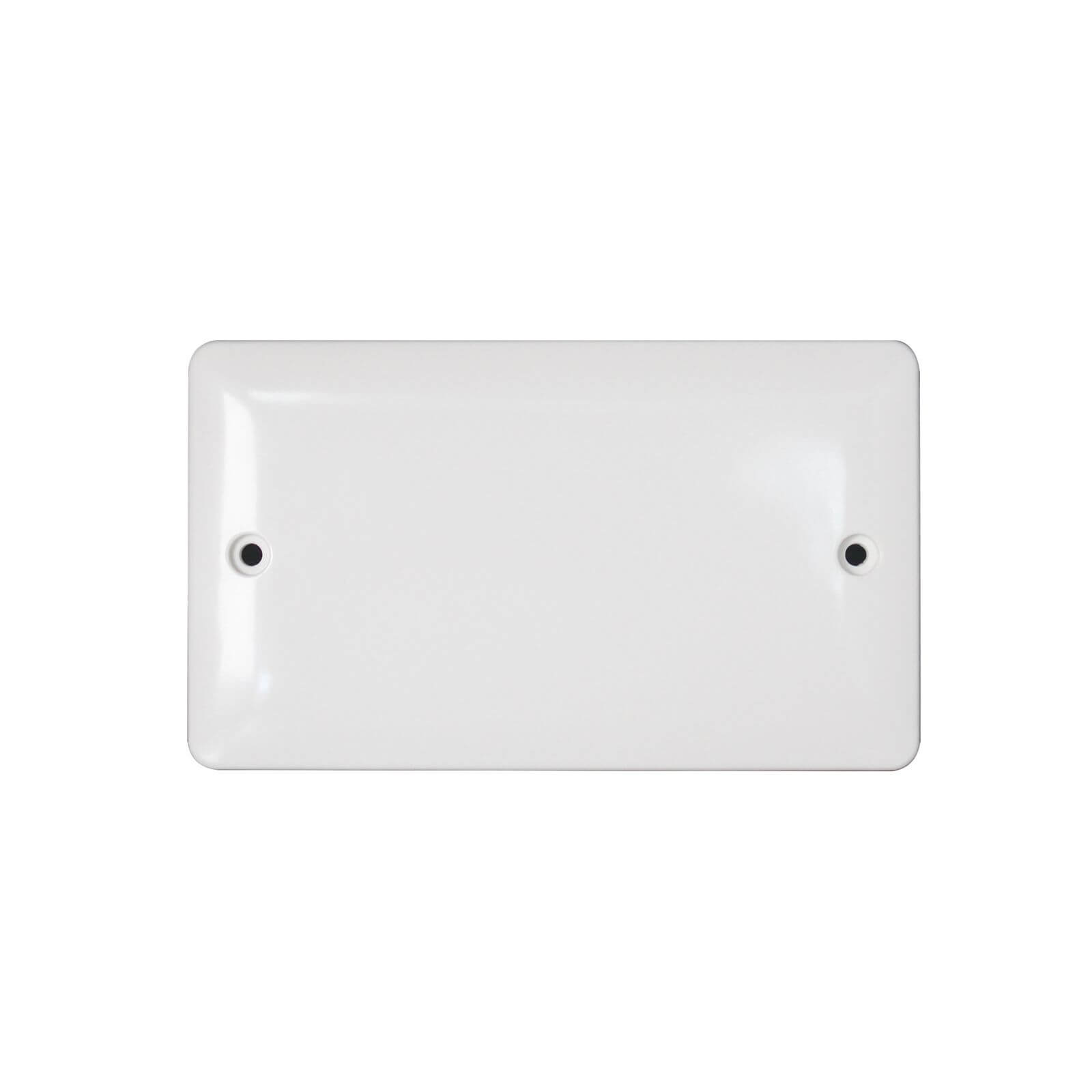 Photo of Arlec Slim Line Double Blanking Plate White