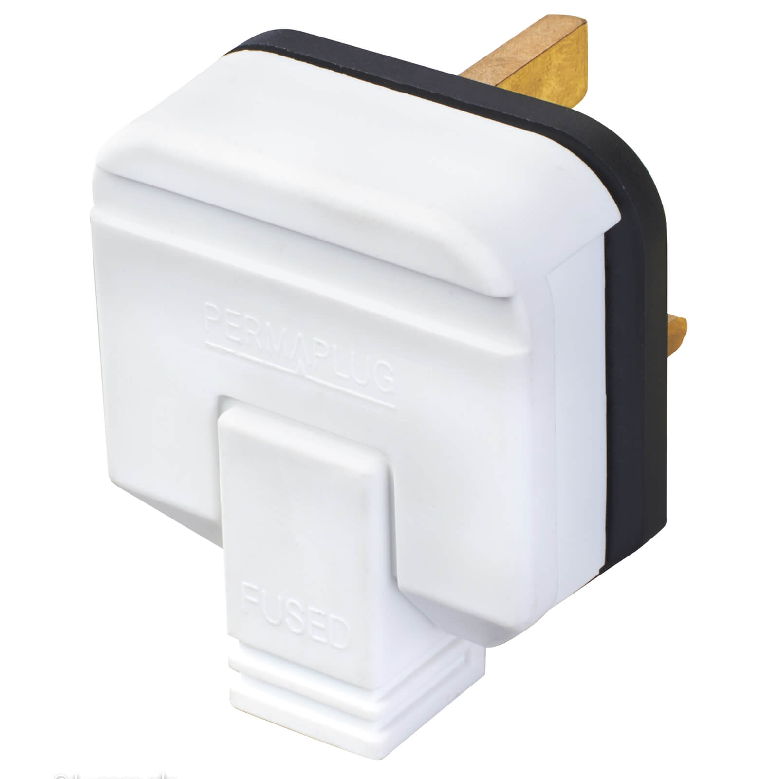 Photo of Masterplug 13a Heavy Duty Rewirable Plug Socket White