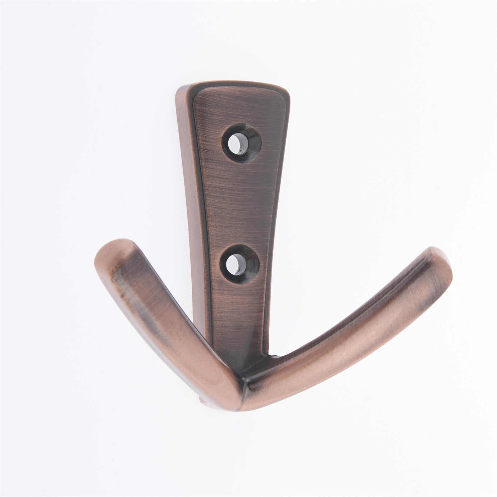 Photo of Modern Twin Hook - Antique Copper