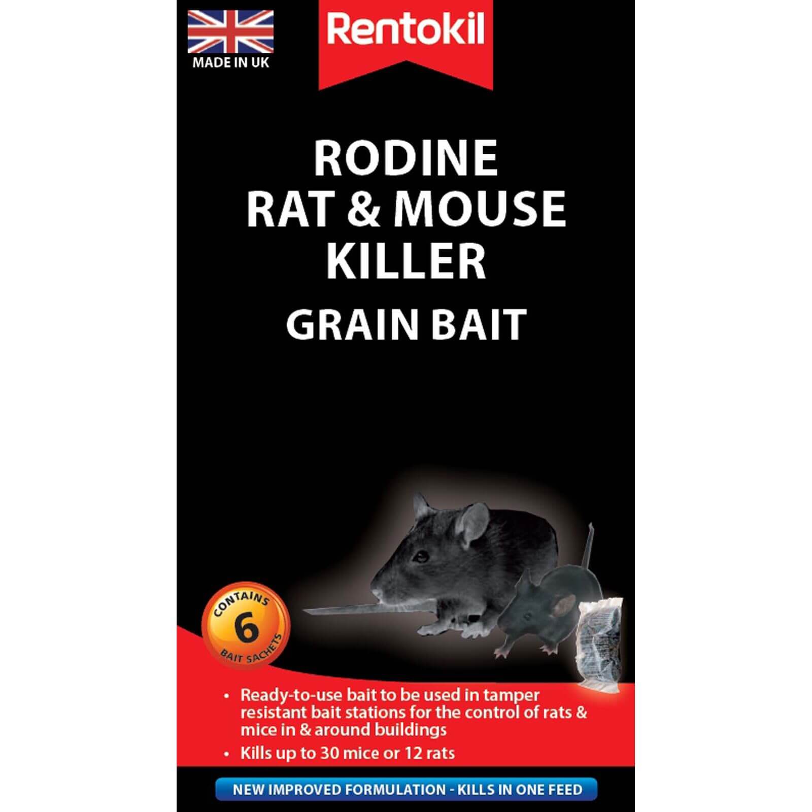 Photo of Rentokil Rat & Mouse Killer Sachets -pack Of 6-