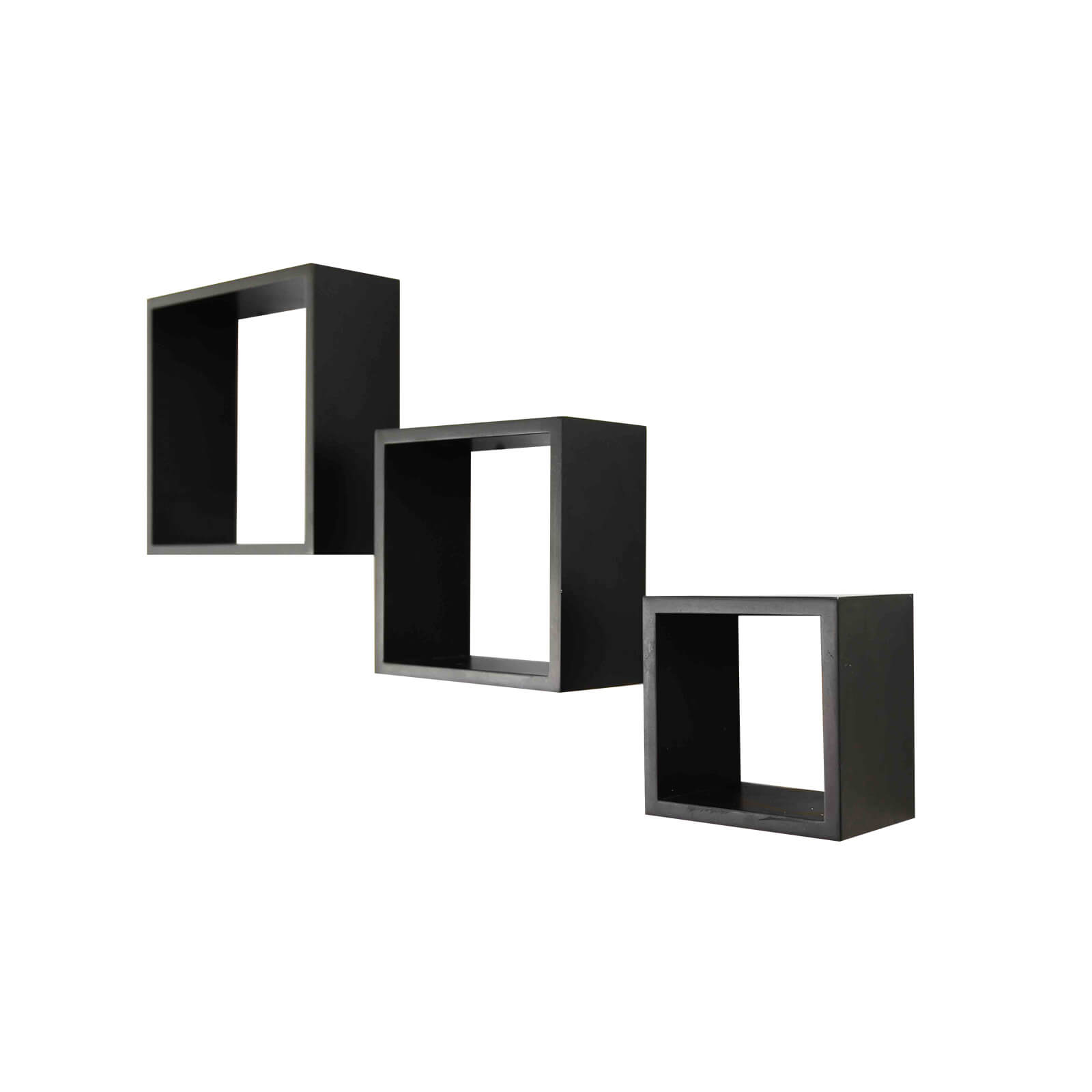 Photo of Wall Cubes 3 Pack - Black Matt