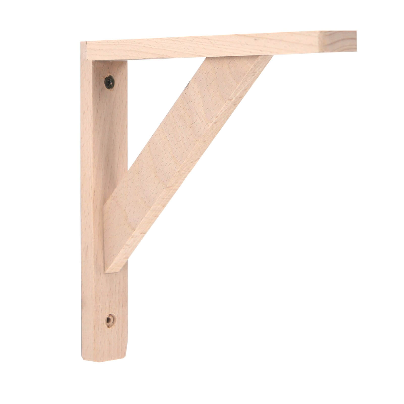 Photo of Timber Effect Bracket - Beech - 20x20cm