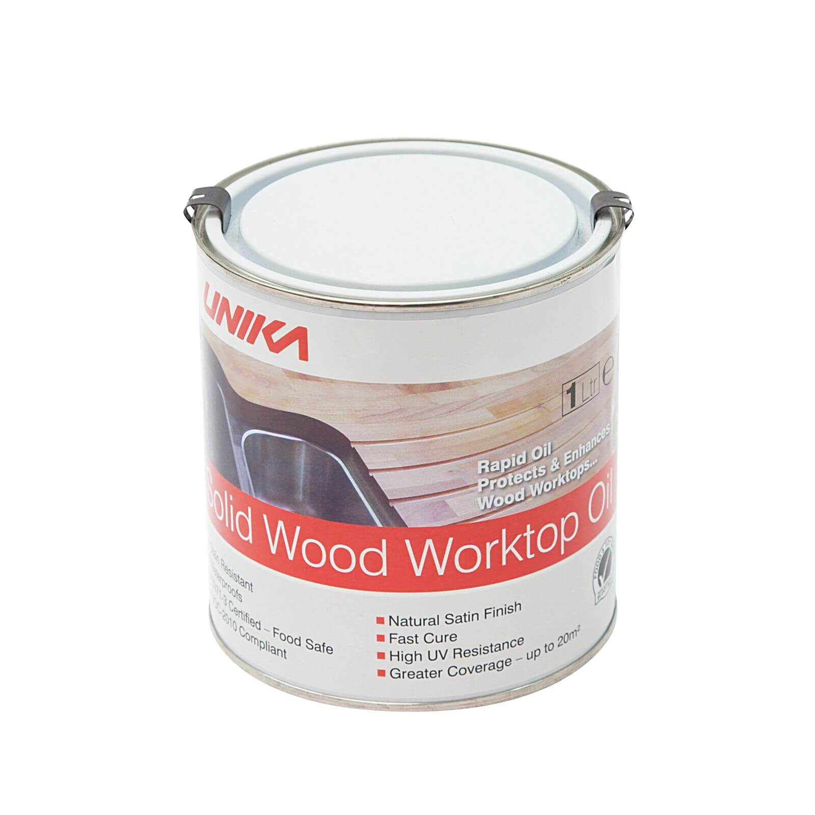 Photo of Unika Solid Wood Worktop Oil - 1l
