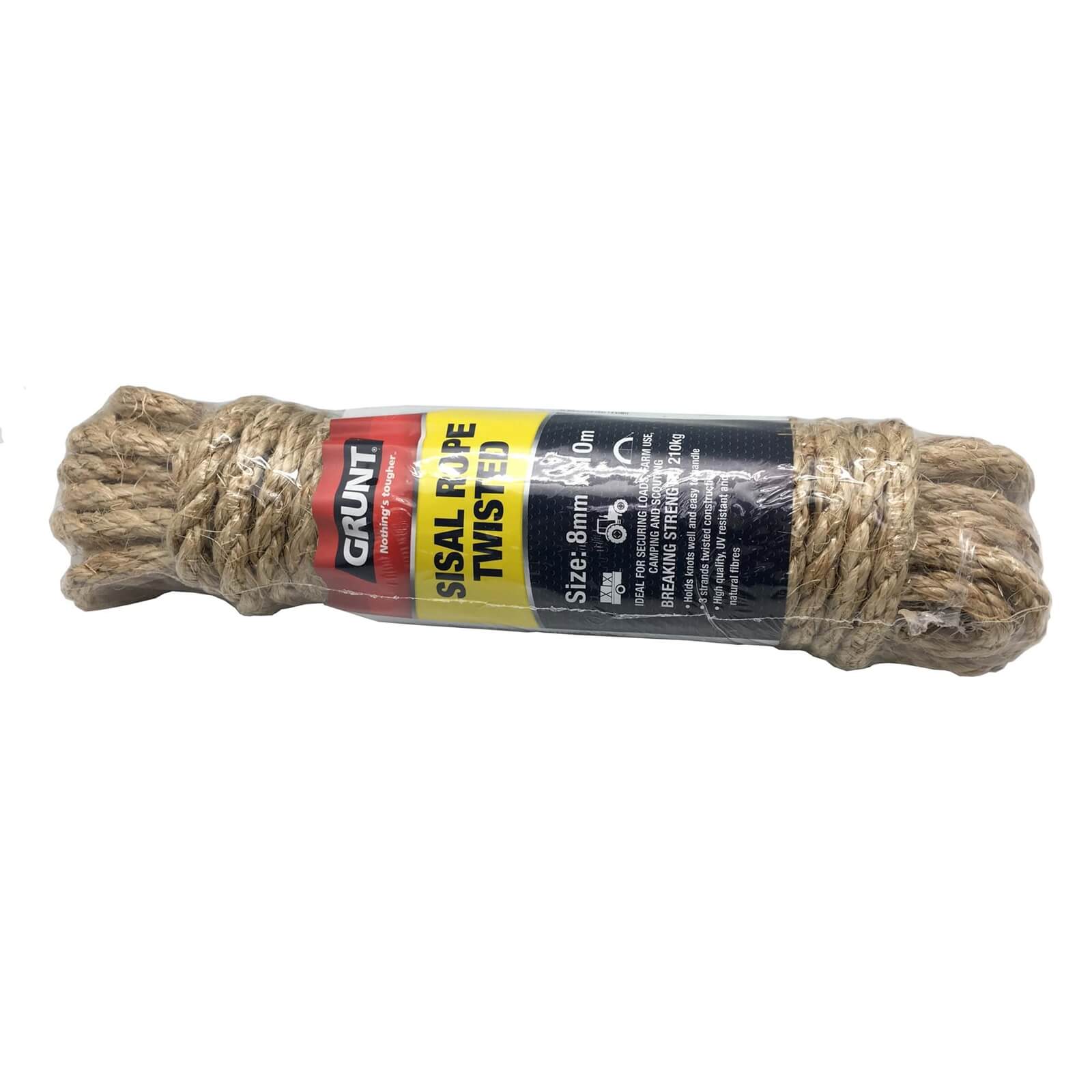 Photo of Grunt Sisal Rope Twisted 8mm X 10m