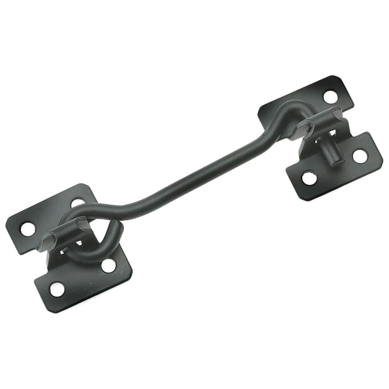 Photo of Wire Cabin Hook - Black - 76mm