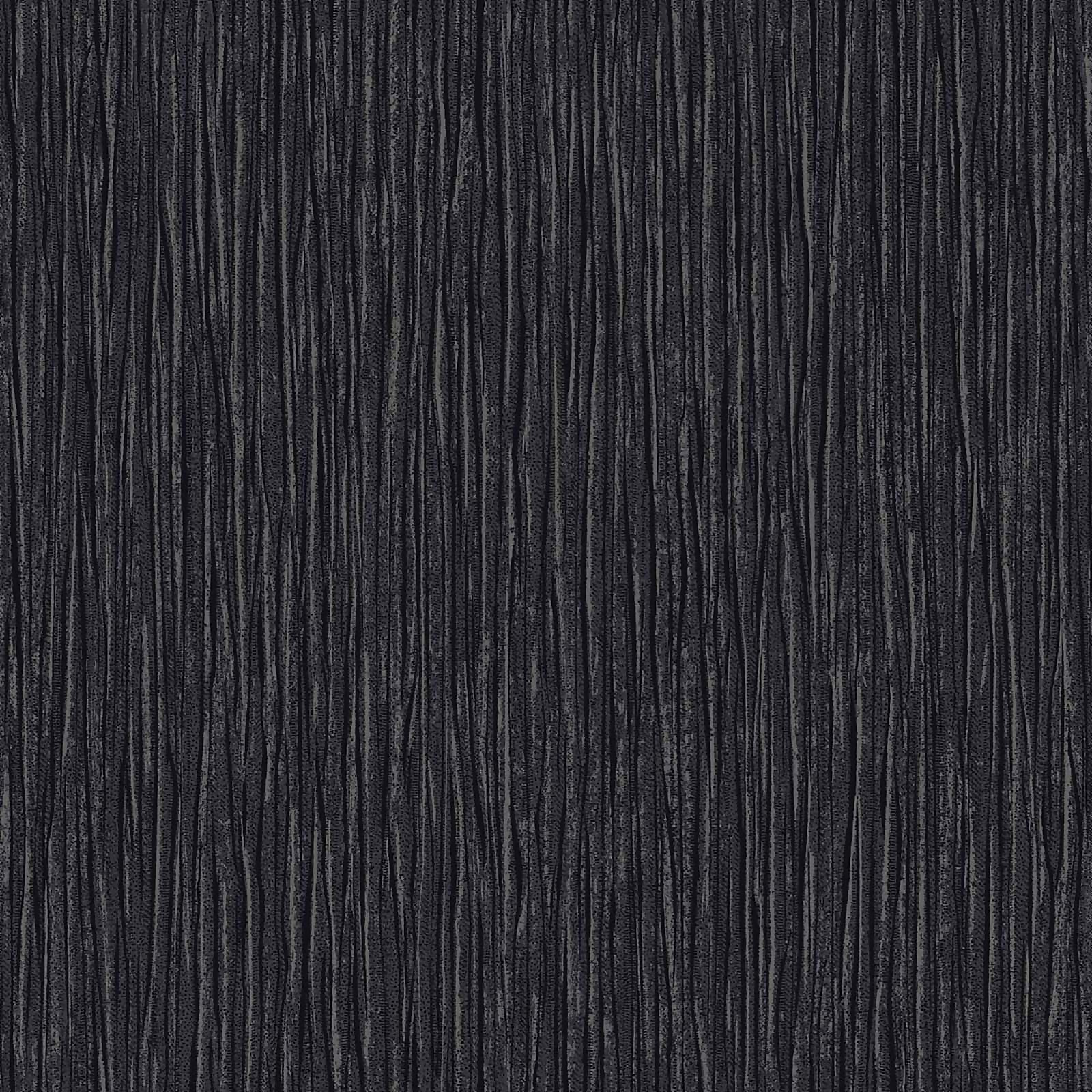 Photo of Grandeco Glitz Stripes Black Paste The Paper Wallpaper