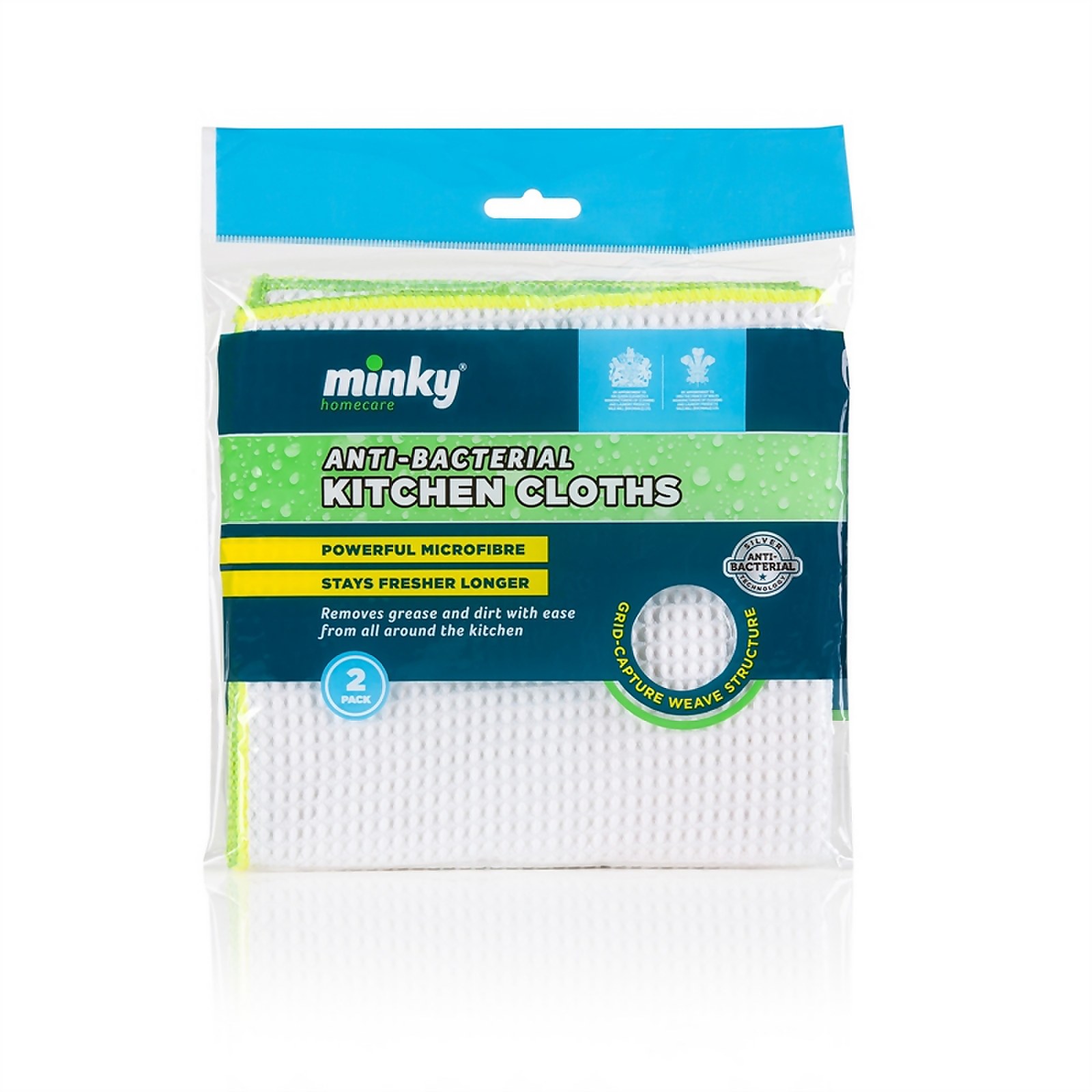 Photo of Anti Bacterial Kitchen Cloths -pack Of 2-