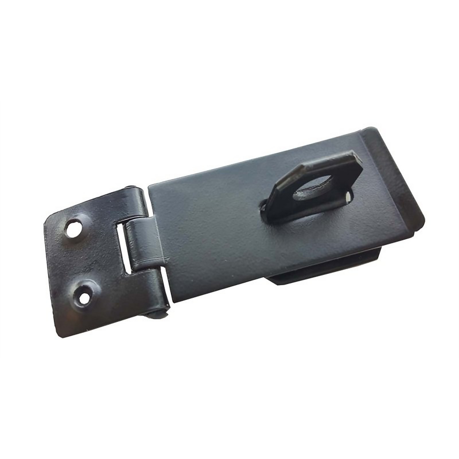 Photo of Safety Hasp & Staple - Black - 76mm