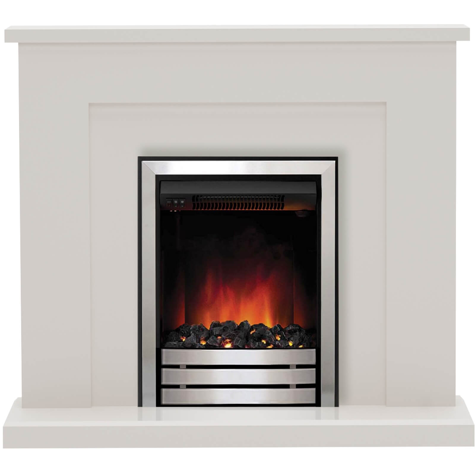 Photo of Be Modern Marden Electric Fireplace Suite - Cashmere