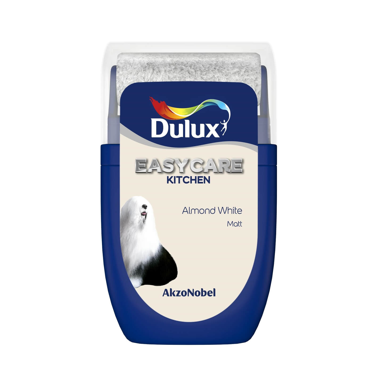 Dulux Easycare Kitchen Almond White Tester Paint - 30ml