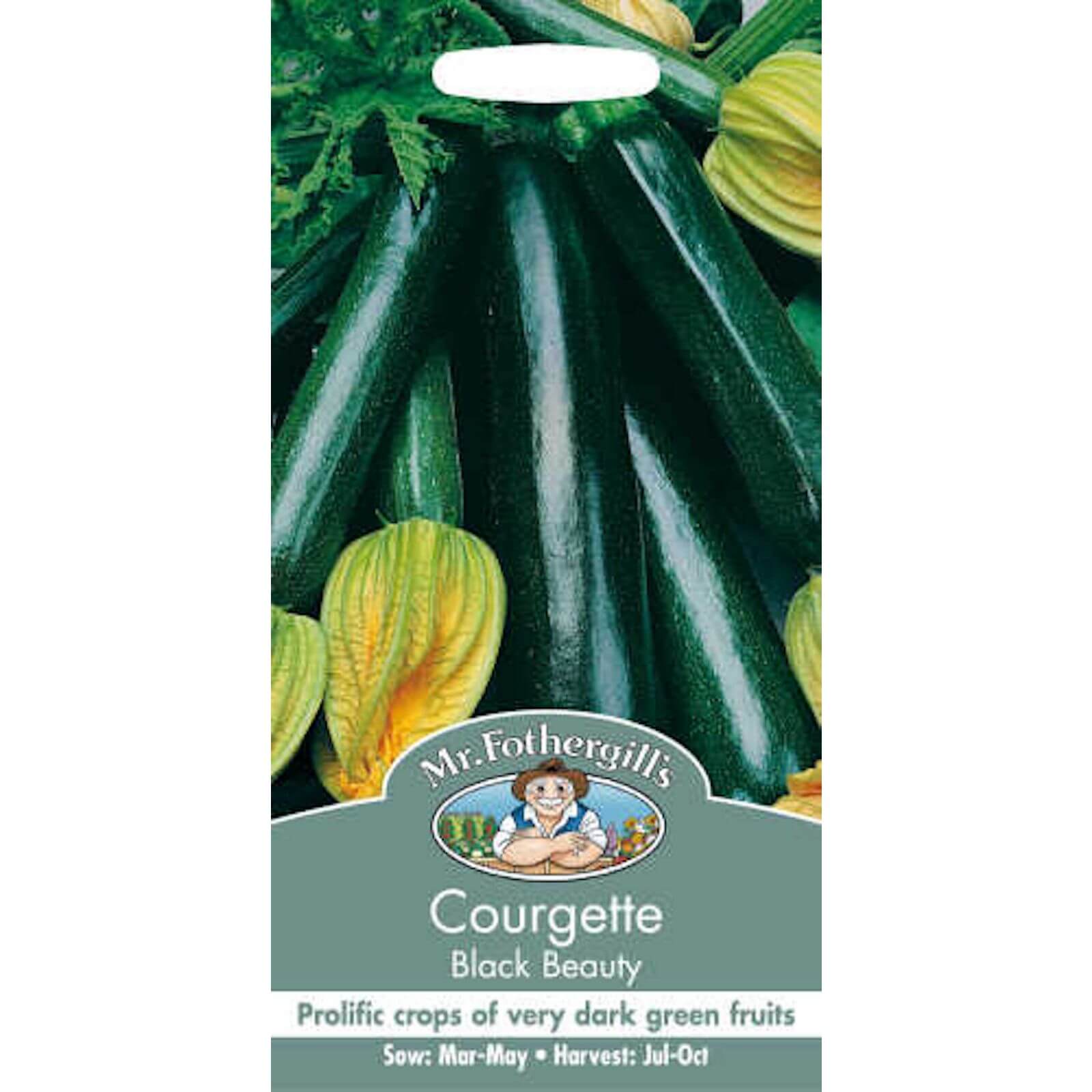 Photo of Mr. Fothergills Courgette Black Beauty Seeds