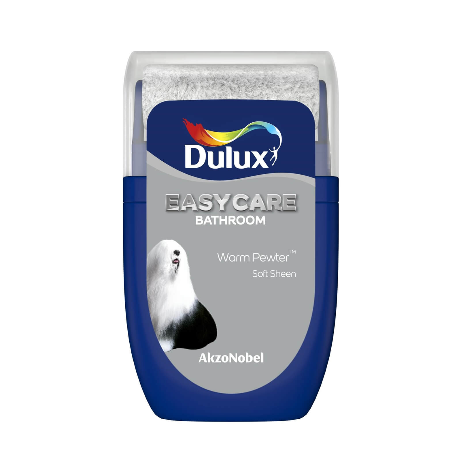Dulux Easycare Bathroom Warm Pewter Tester Paint - 30ml