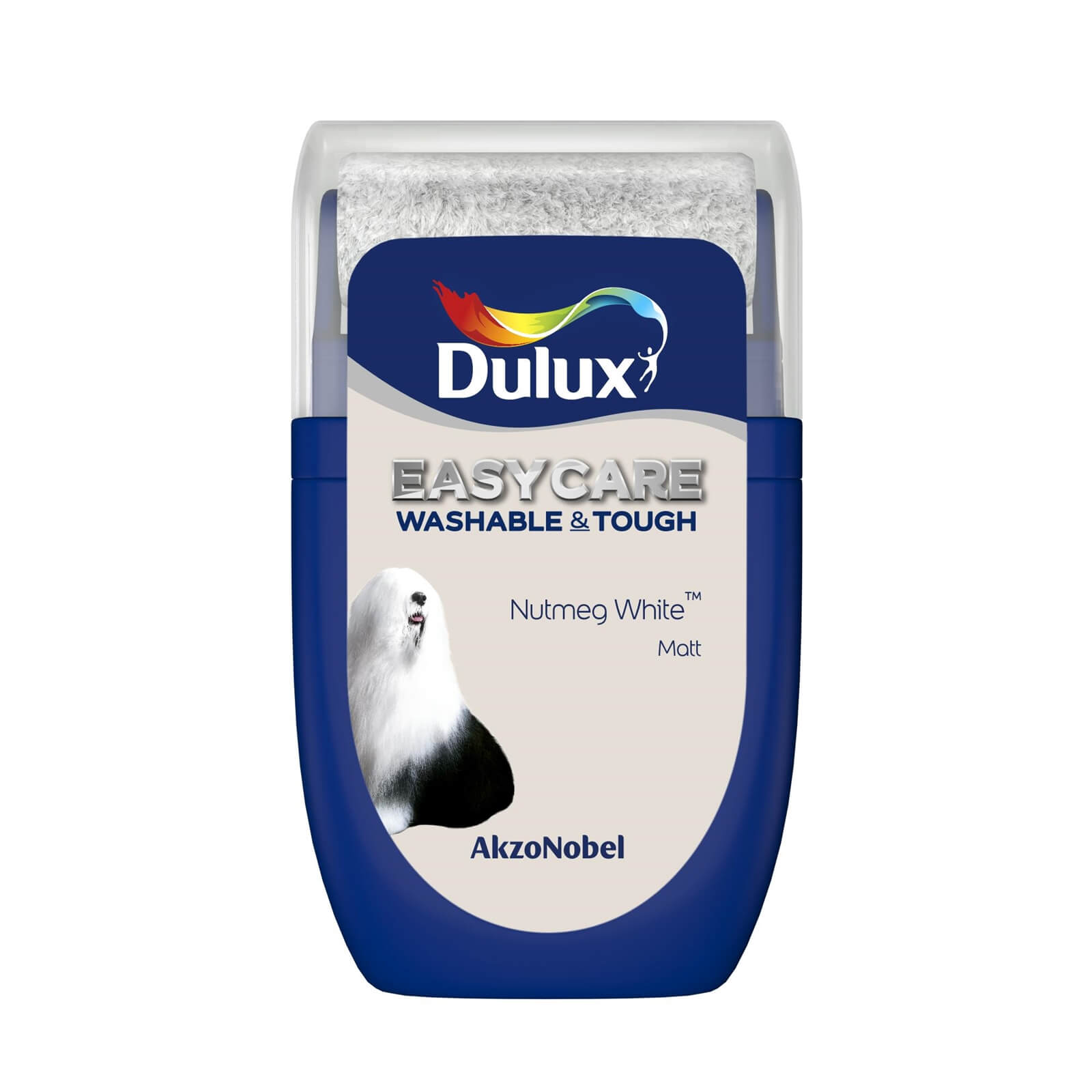 Dulux Easycare Washable & Tough Matt Paint Nutmeg White - Tester 30ml