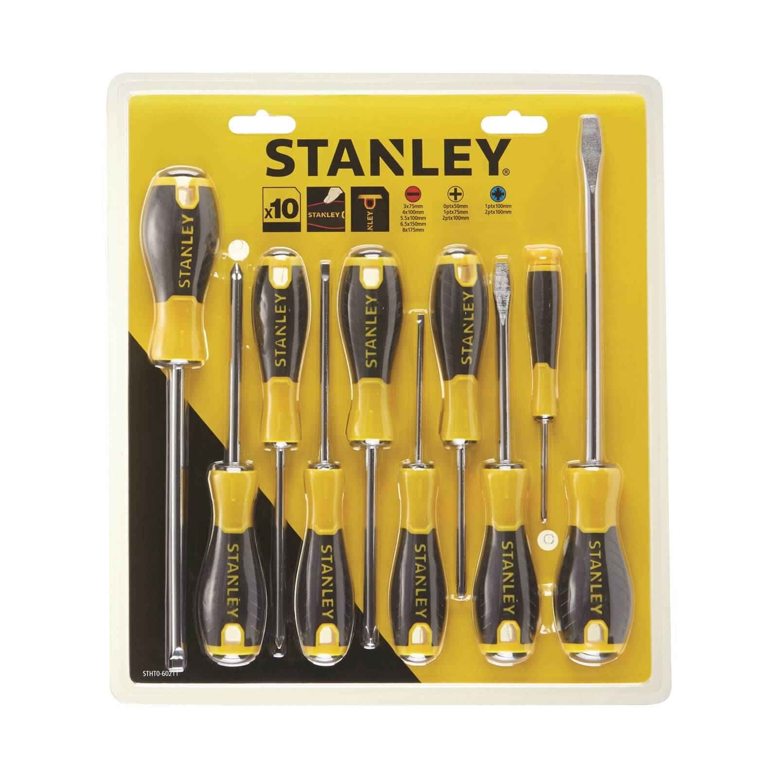 Photo of Stanley 10-piece Essential Screwdriver Set