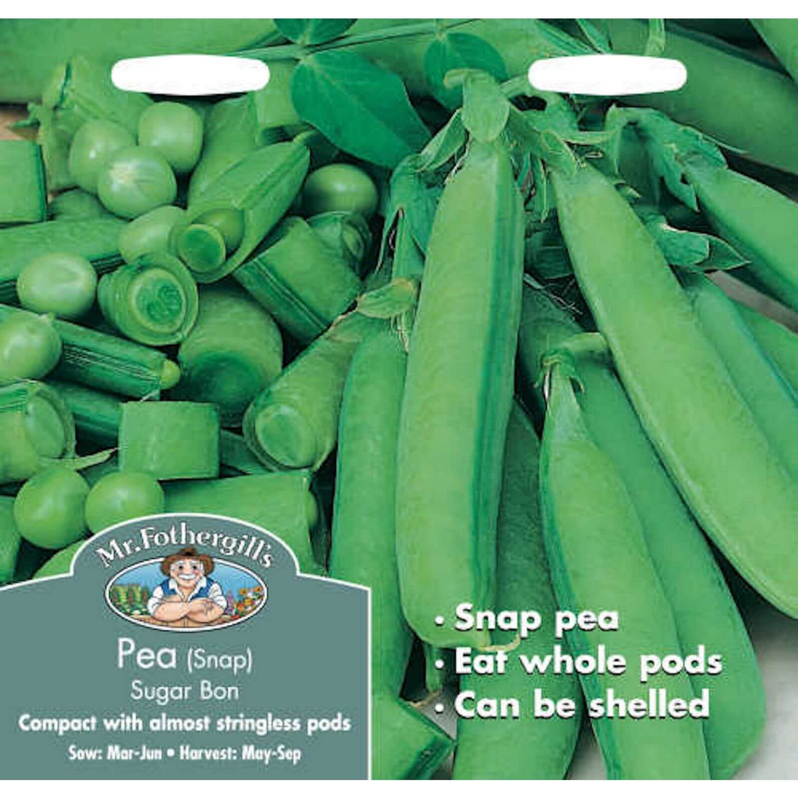 Photo of Mr. Fothergills Pea -snap- Sugar Bon Seeds