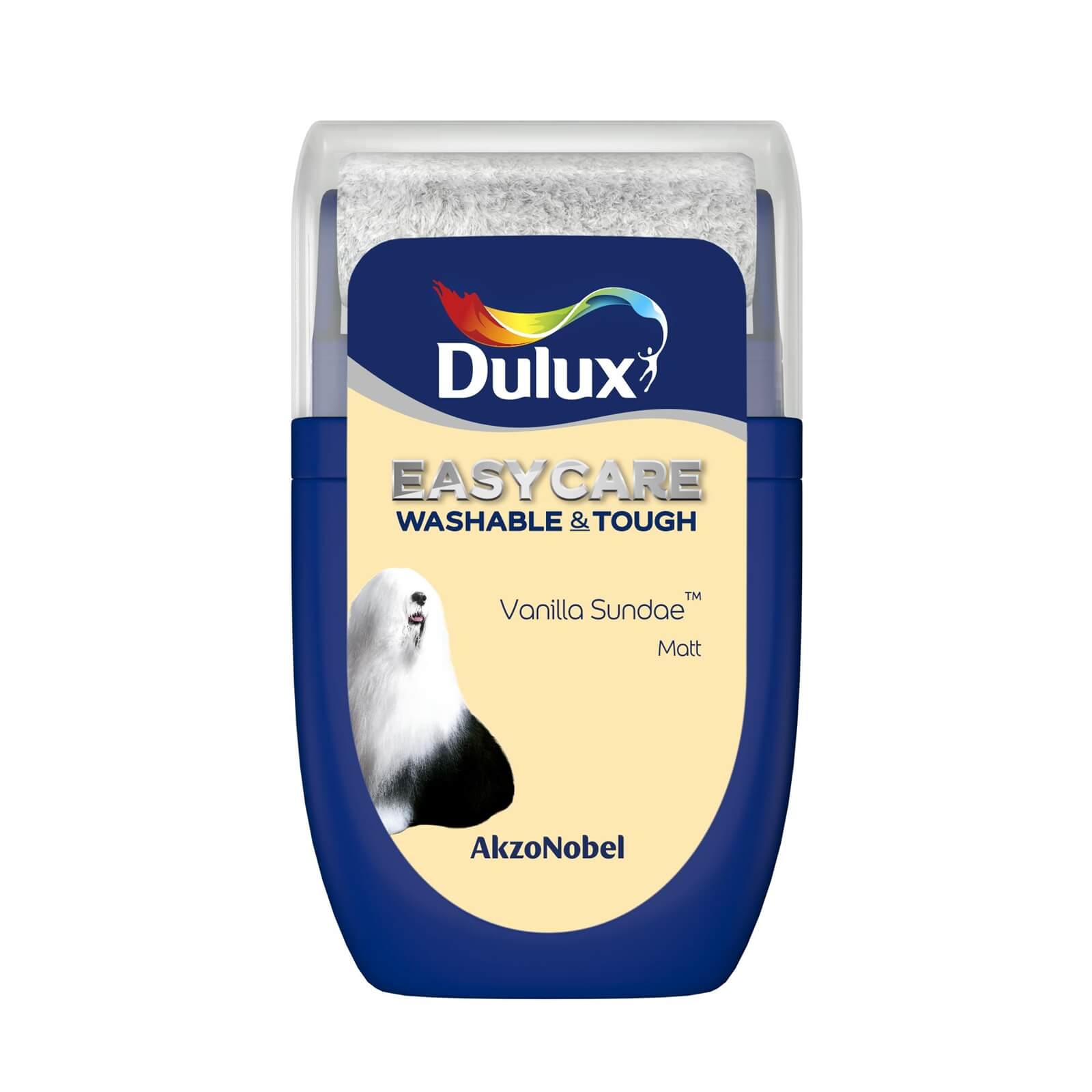 Dulux Easycare Washable & Tough Matt Paint Vanilla Sundae - Tester 30ml