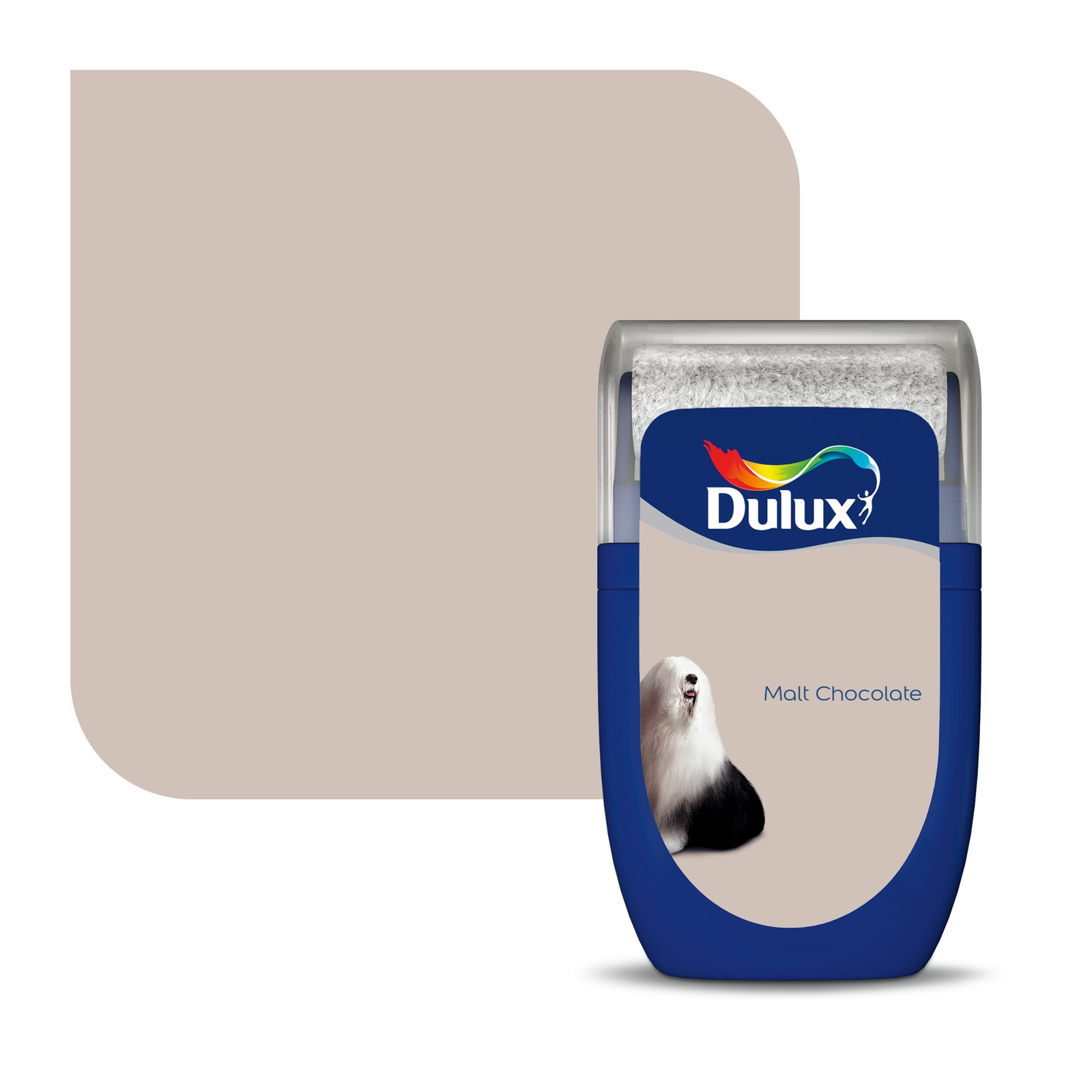 Dulux Matt Paint Malt Chocolate - Tester 30ml