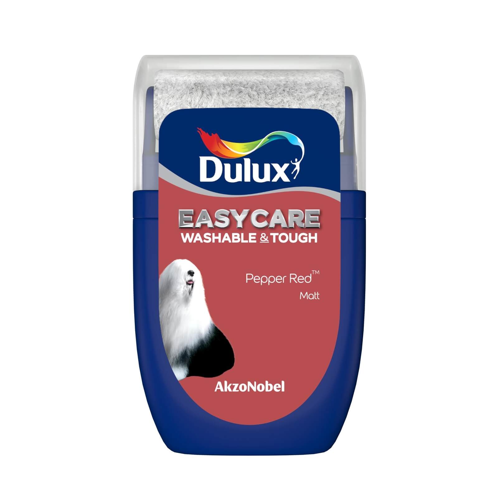 Photo of Dulux Easycare Washable & Tough Pepper Red Tester Paint - 30ml