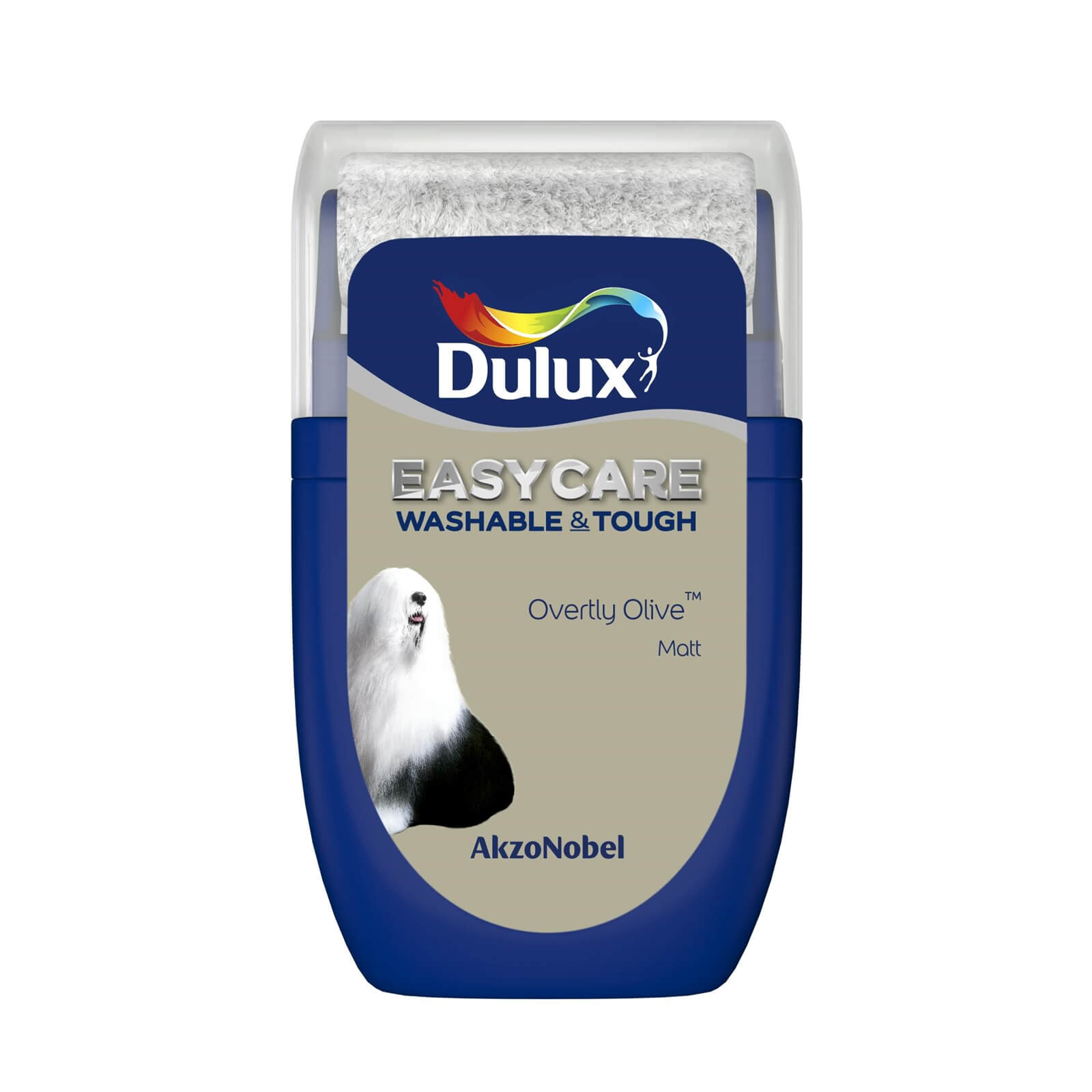Dulux Easycare Washable & Tough Paint Overtly Olive - Tester 30ml