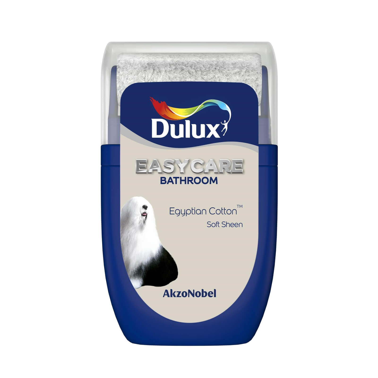 Dulux Easycare Bathroom Egyptian Cotton Tester Paint - 30ml