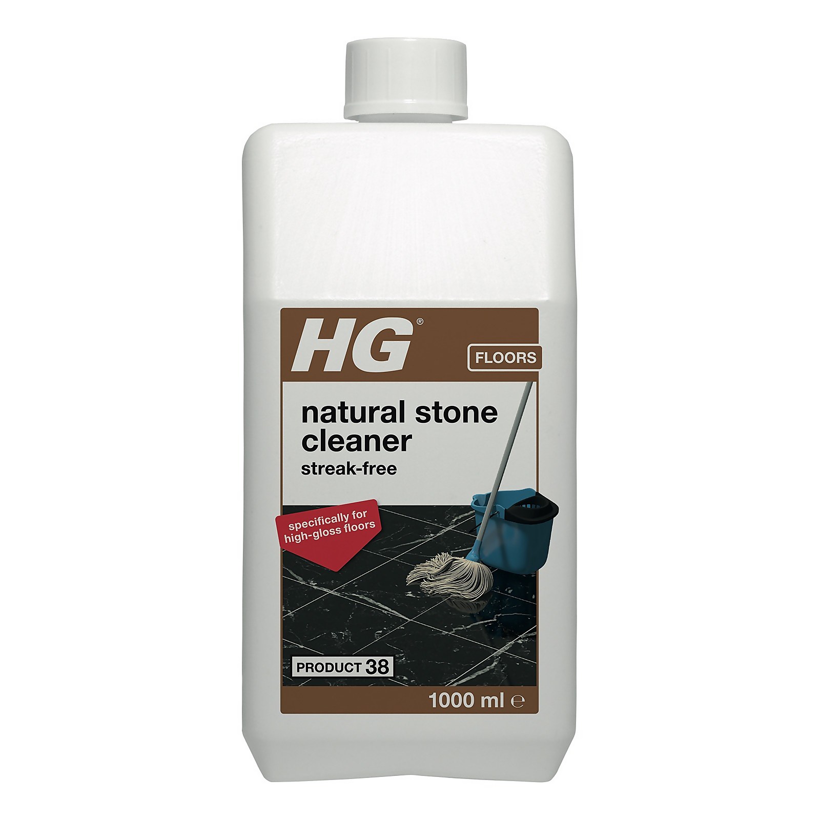 Photo of Hg Natural Stone Polished Tile Cleaner -product 38- 1l