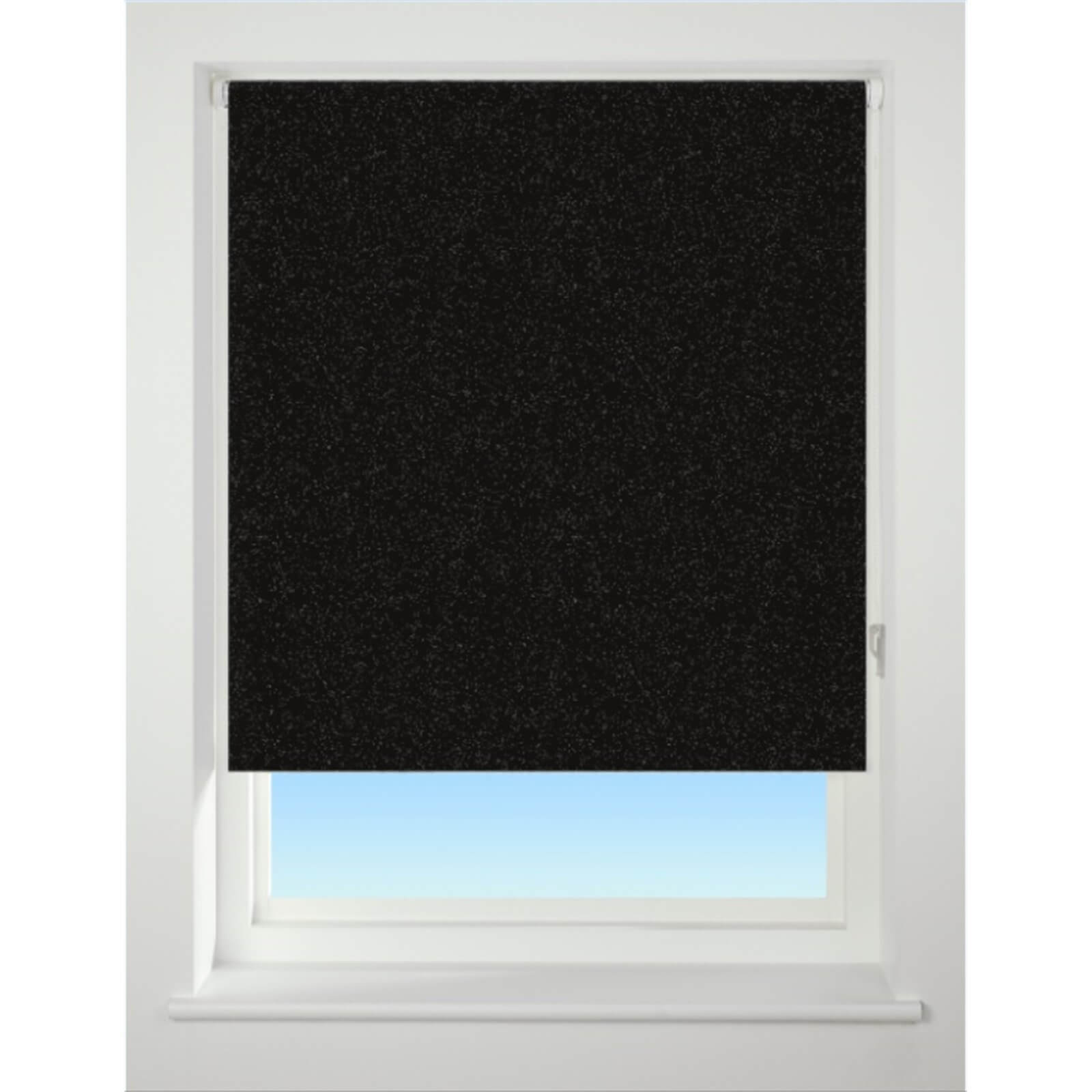 Photo of Sparkle Black 90cm Roller Blind