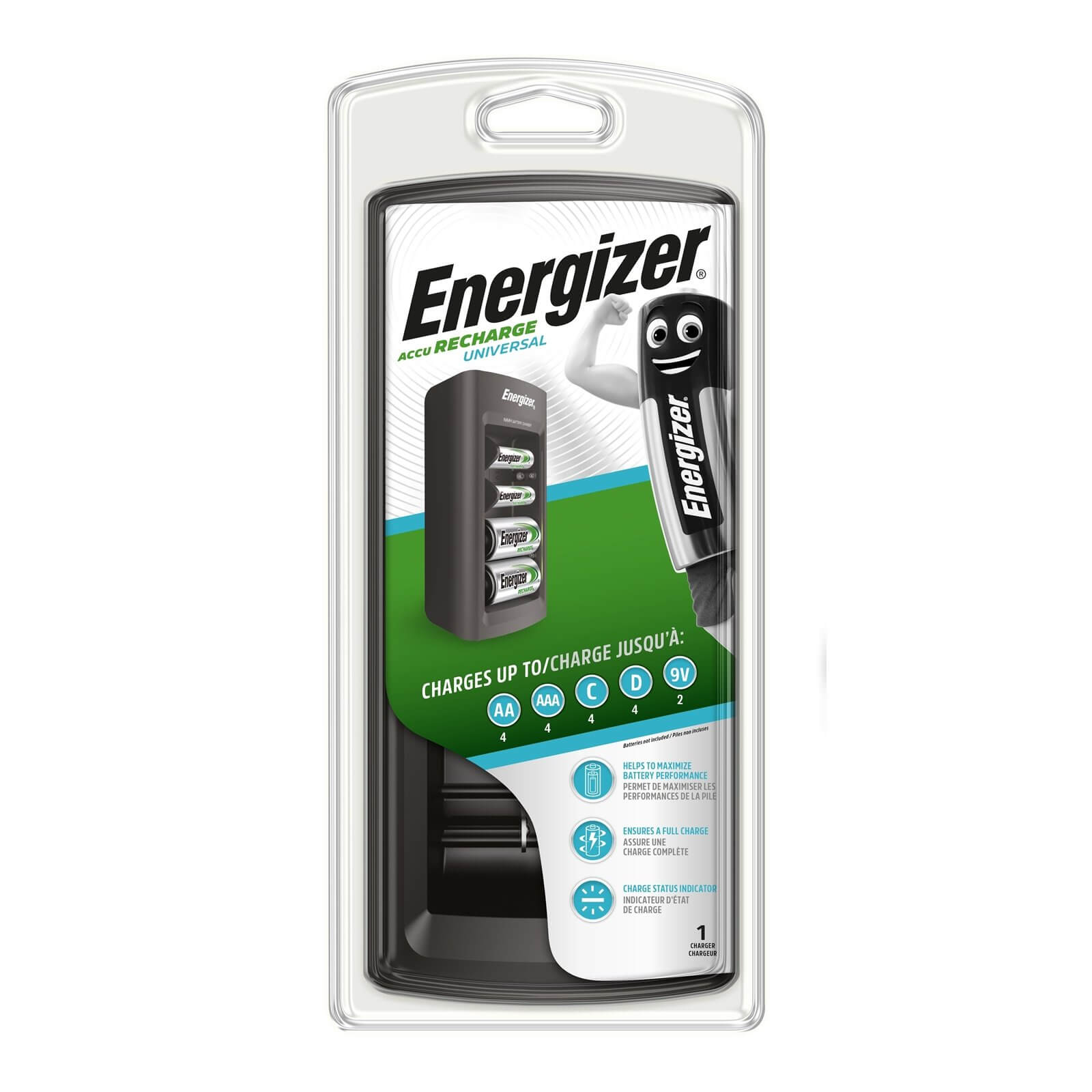 Photo of Energizer Nimh Recharge Universal Charger