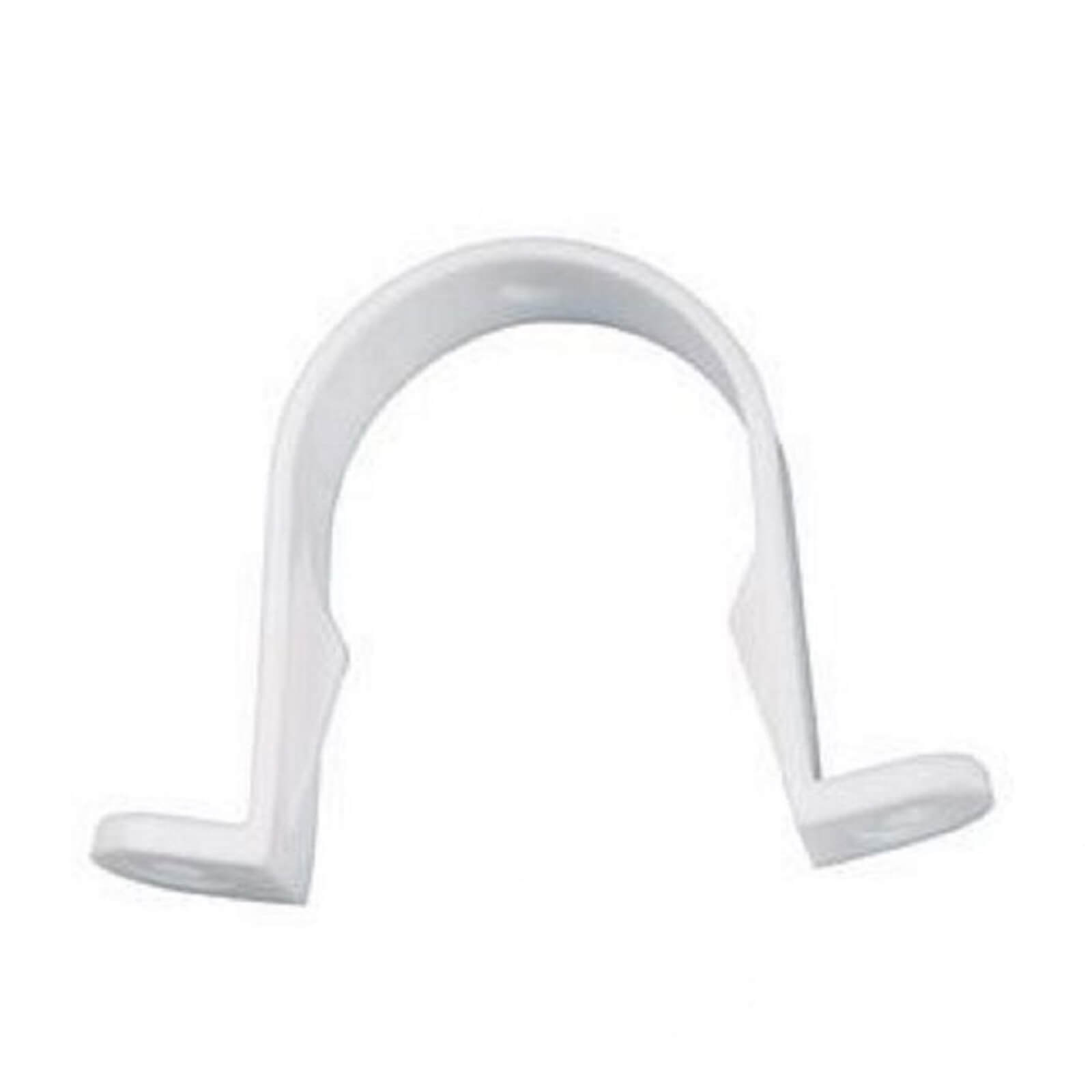 Photo of Waste Pipeclip - 40mm - White