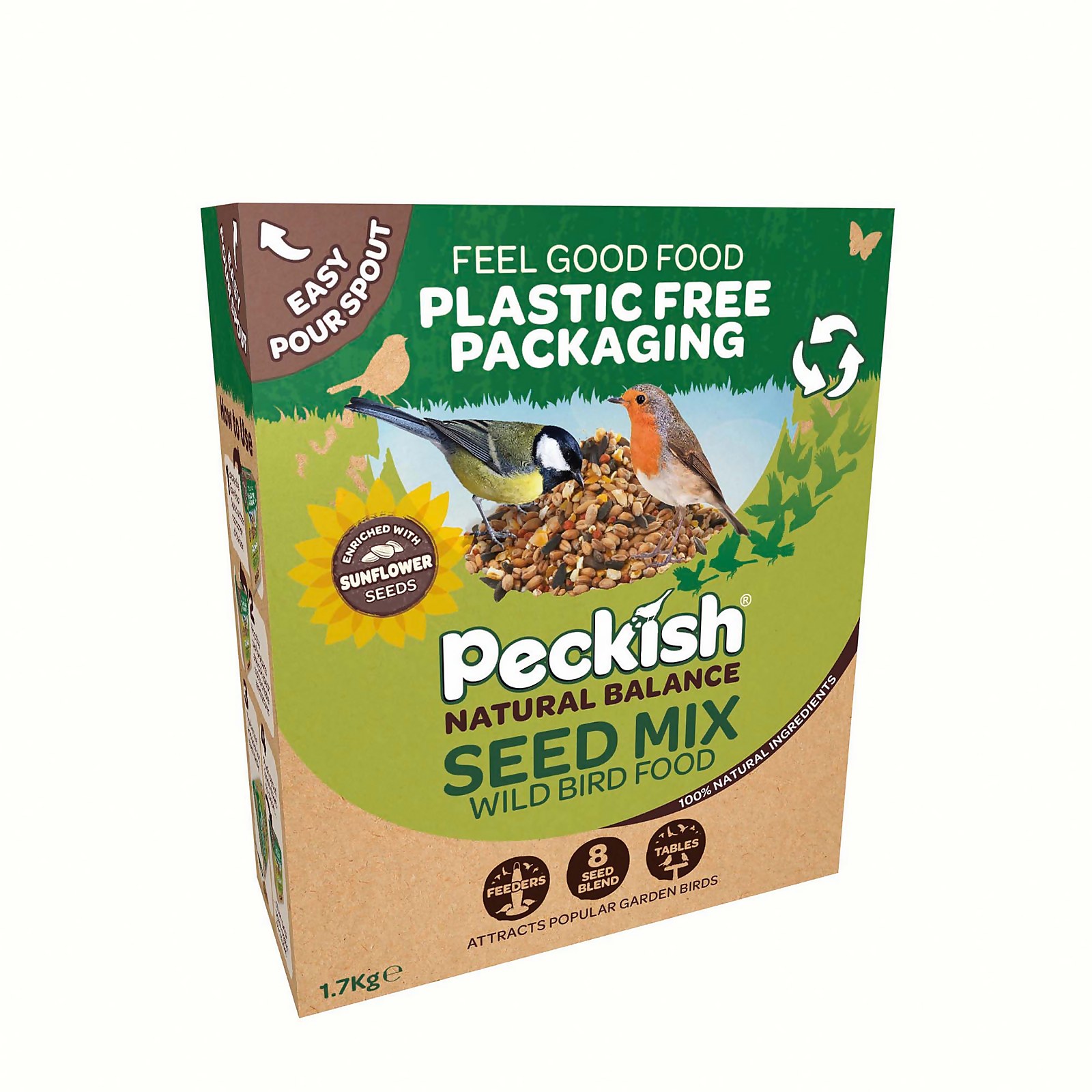 Photo of Peckish Natural Balance Seed Mix For Wild Birds - 1.7kg