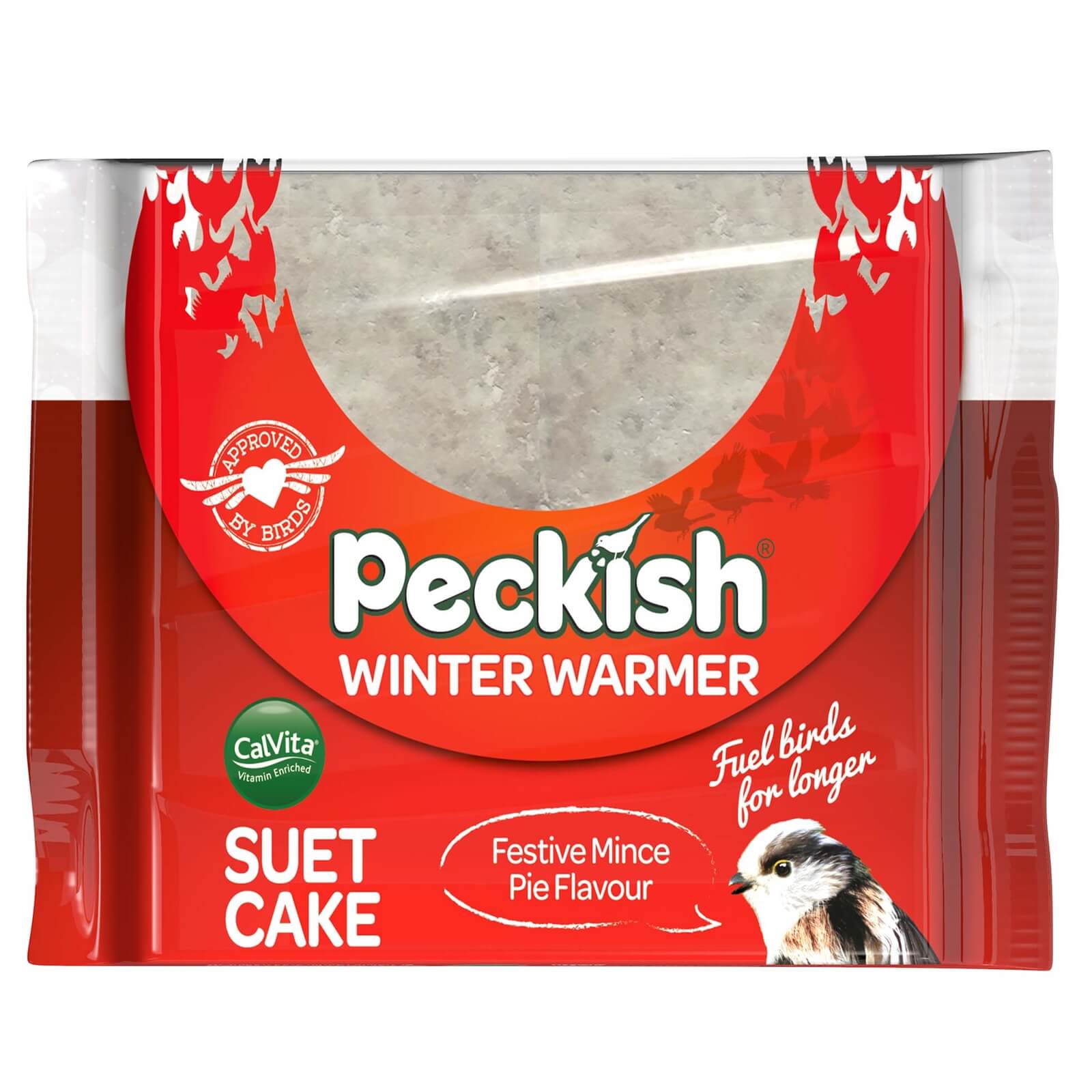 Peckish Winter Warmer Suet Cake for Wild Birds