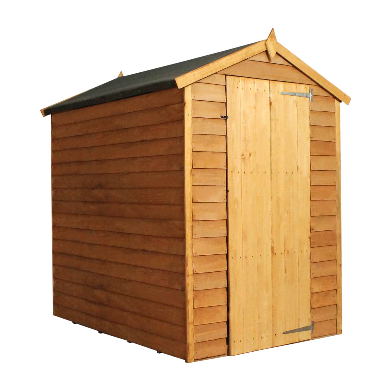 Mercia 6 x 4ft Overlap Apex Windowless Shed