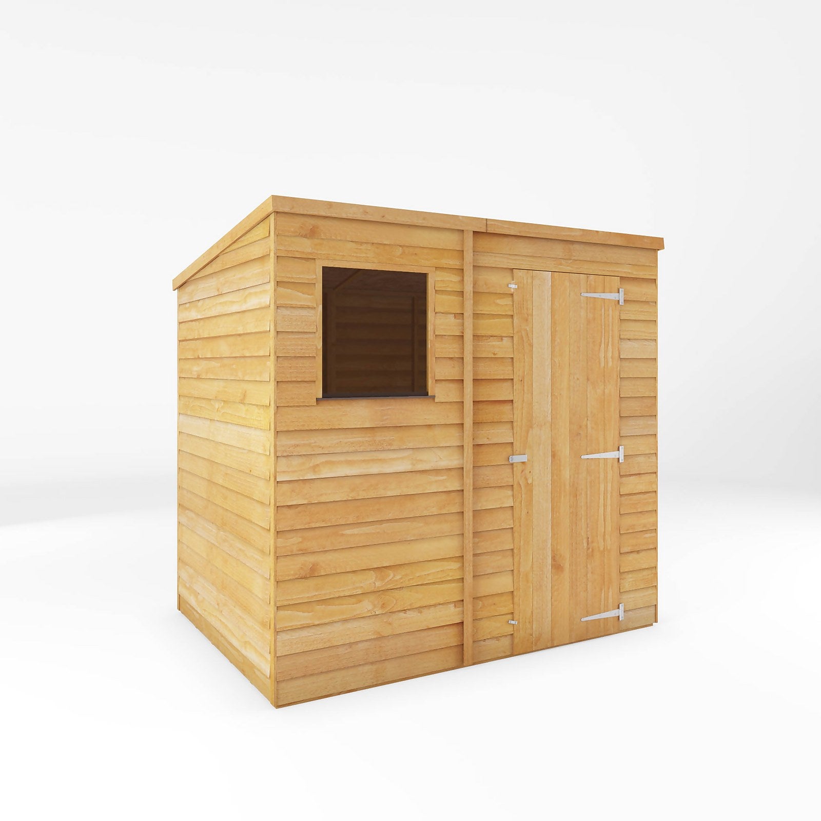 Mercia 7 x 5ft Overlap Pent Shed - incl. Installation thumbnail
