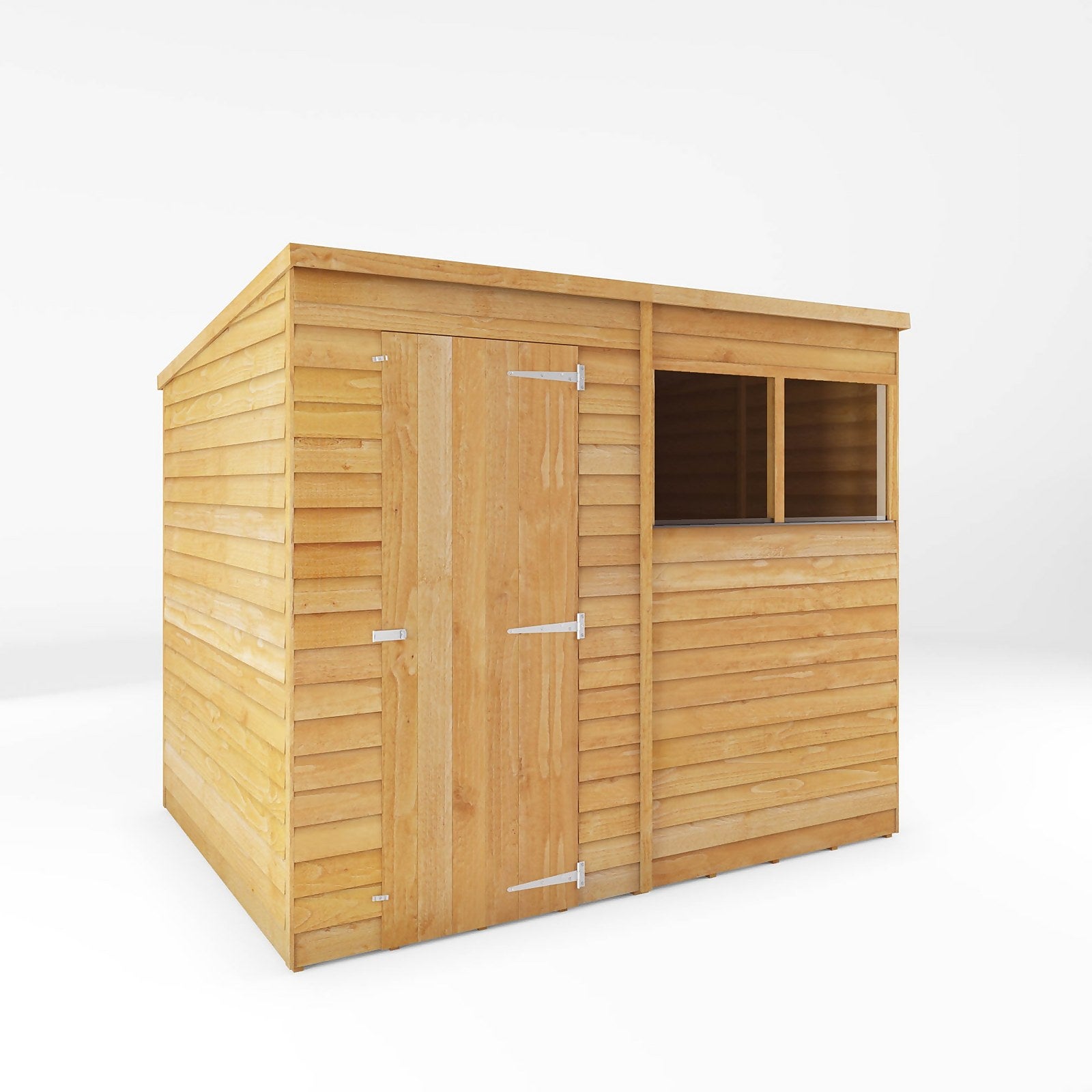 Mercia 8 x 6ft Overlap Pent Shed - incl. Installation thumbnail