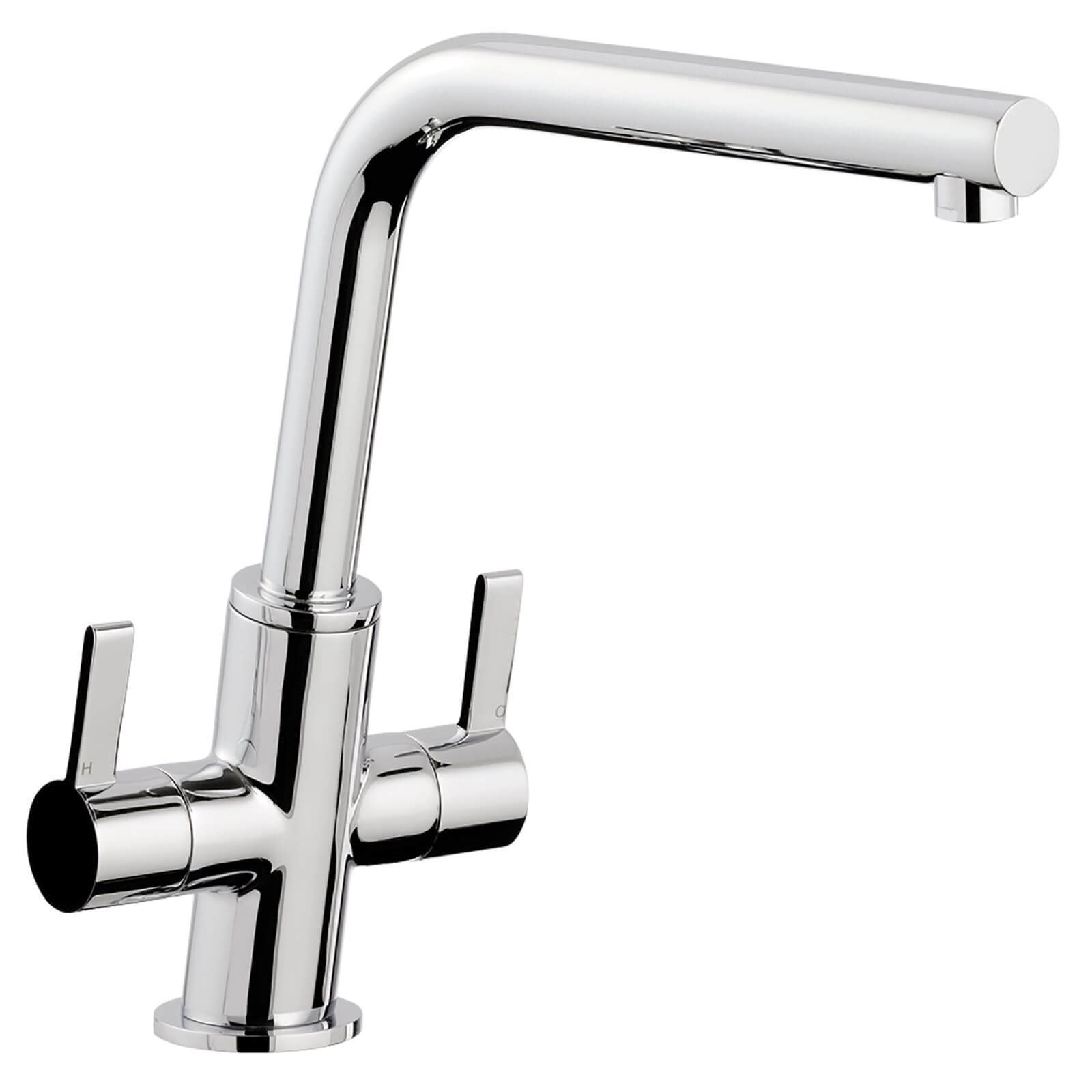 Photo of Slanto Dual Handle Mono Tap Chrome