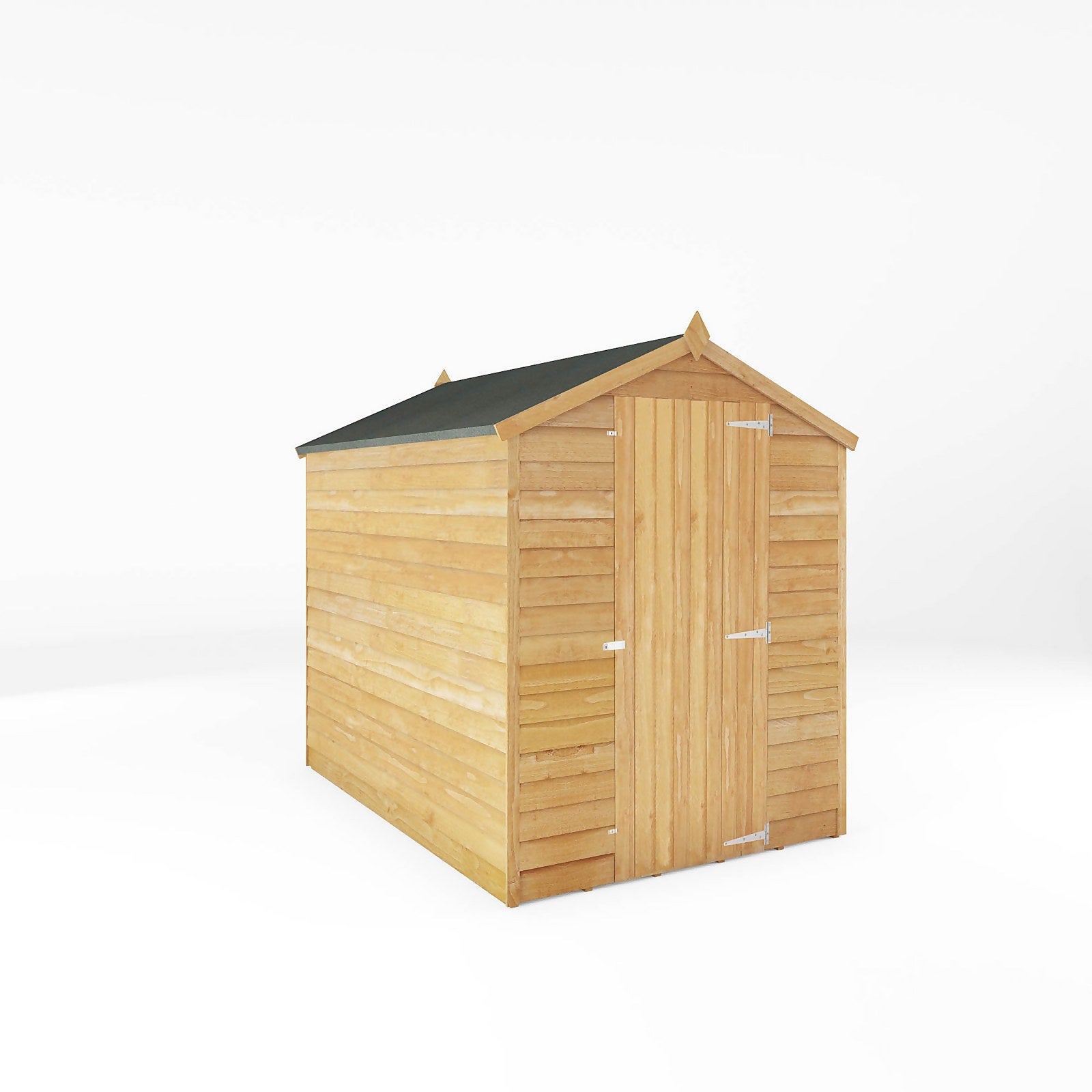 Mercia 7 x 5ft Overlap Apex Windowless Shed - Installation Included thumbnail
